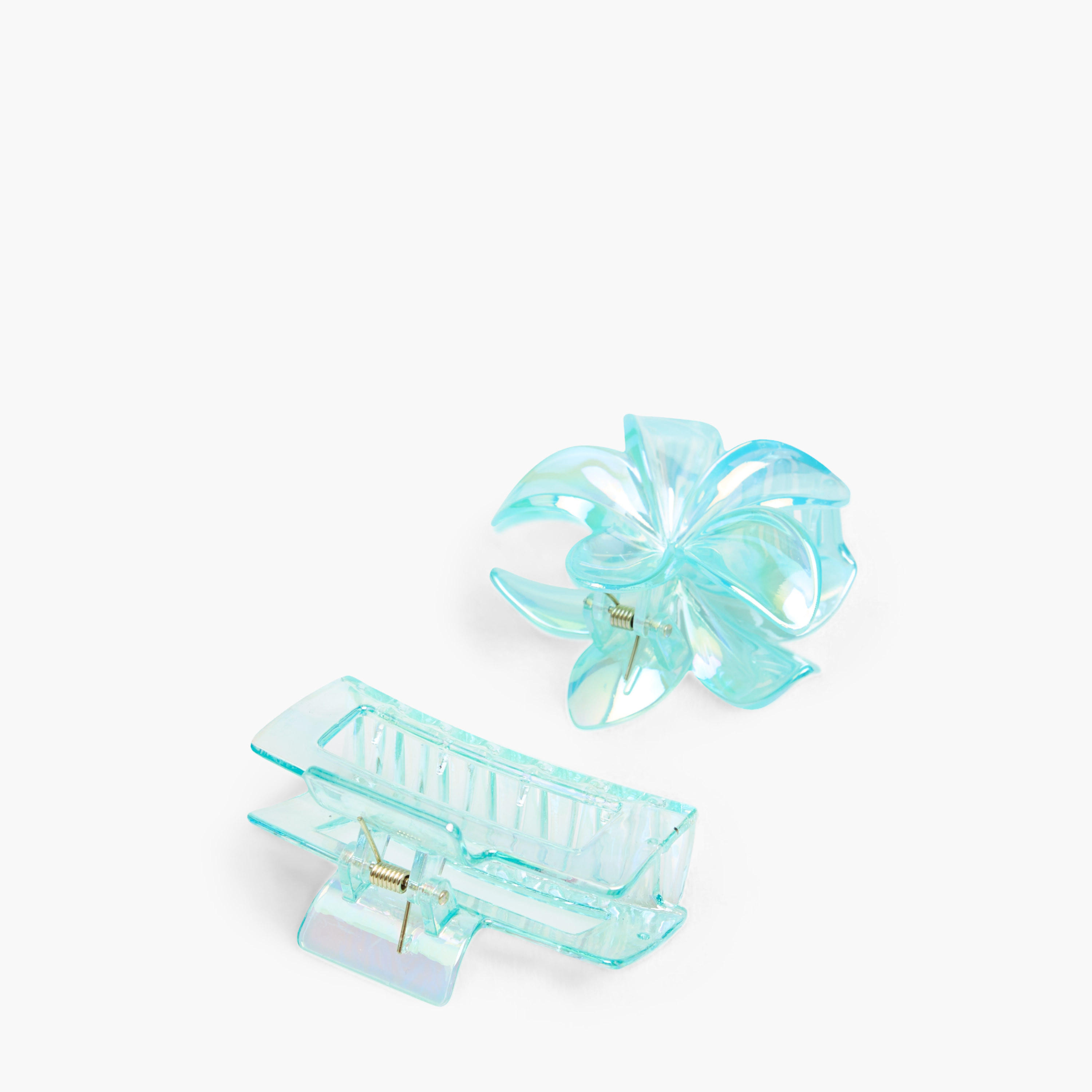 طقم مشبك شعر قطعتين متنوعتين-women-hairaccessories-clamps-image-1