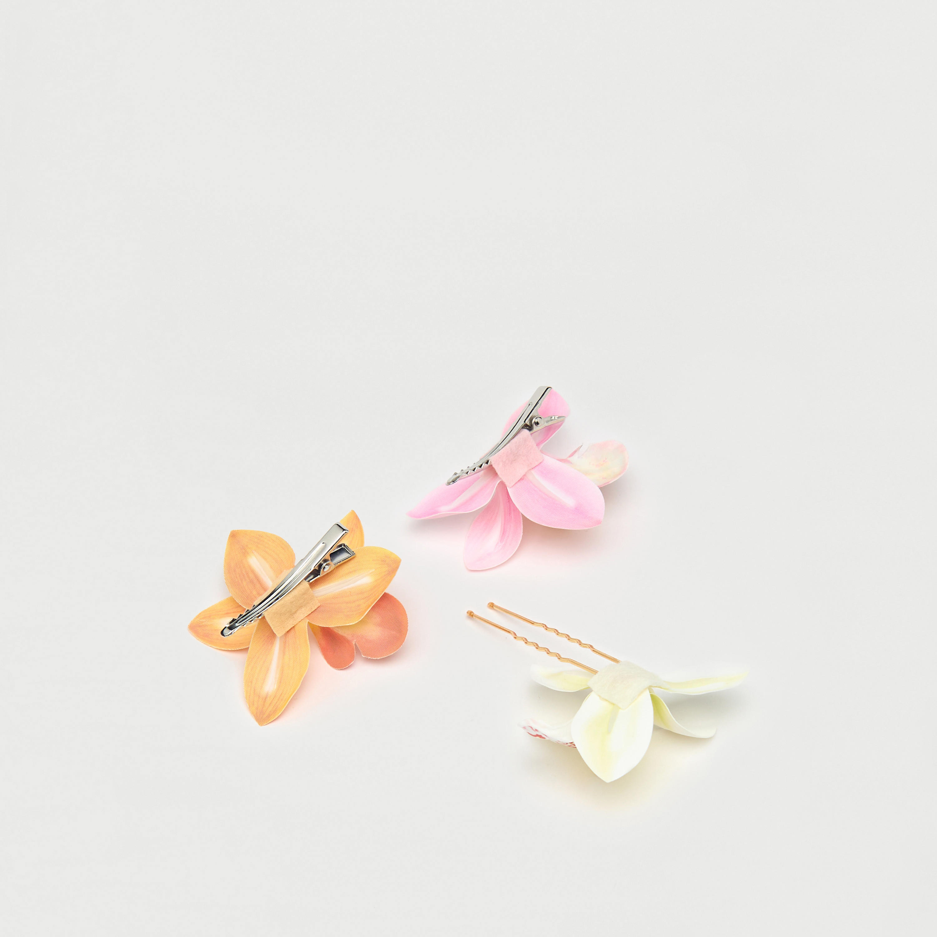 مشابك شعر زهرية - طقم 3 قطع-women-hairaccessories-clips-image-3