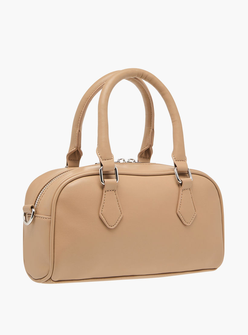 Quilted Crossbody Bag with Detachable Strap and Zip Closure-women-bagsandwallets-handbags-image-4