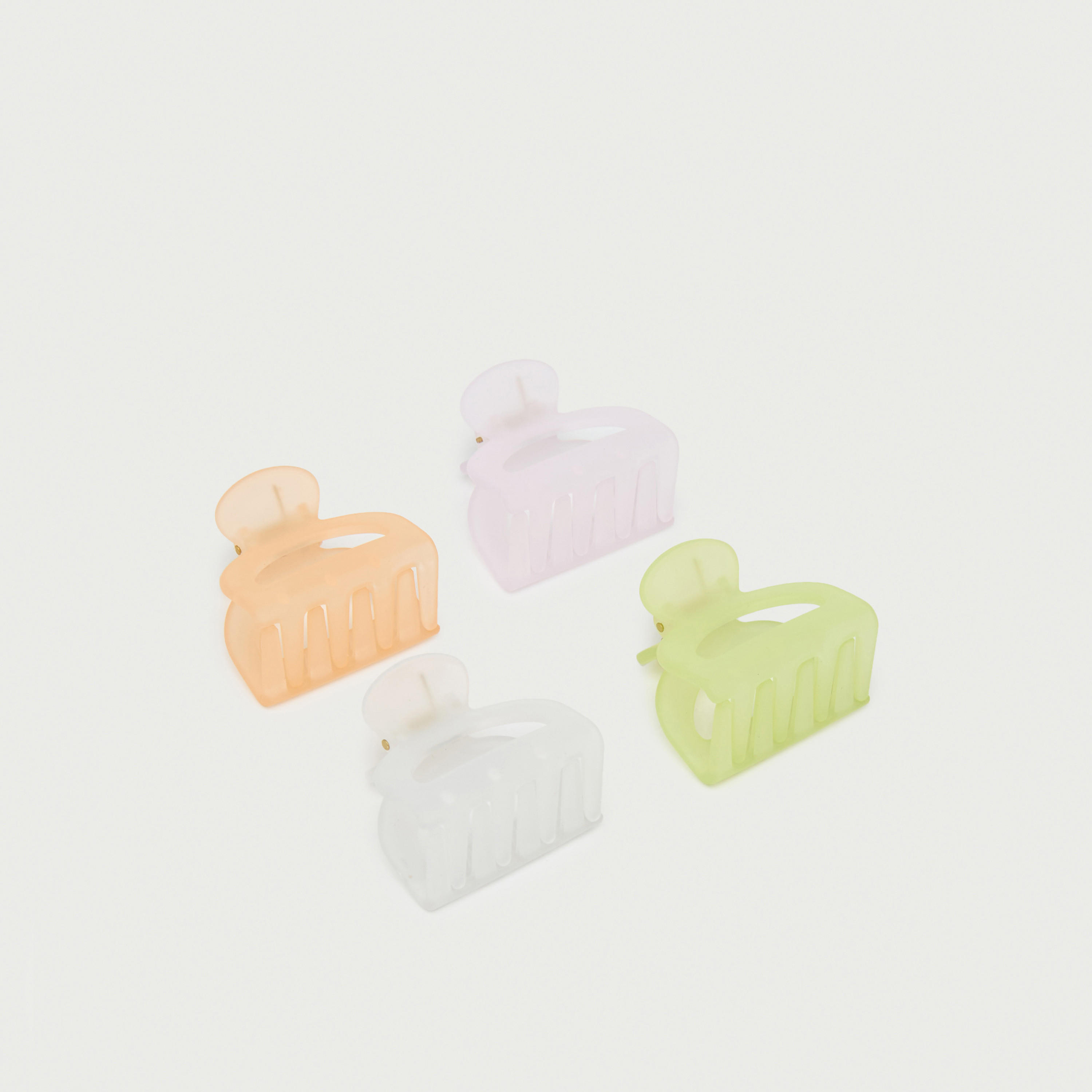 طقم مشابك شعر 4 قطع متنوعة-women-hairaccessories-clamps-image-1