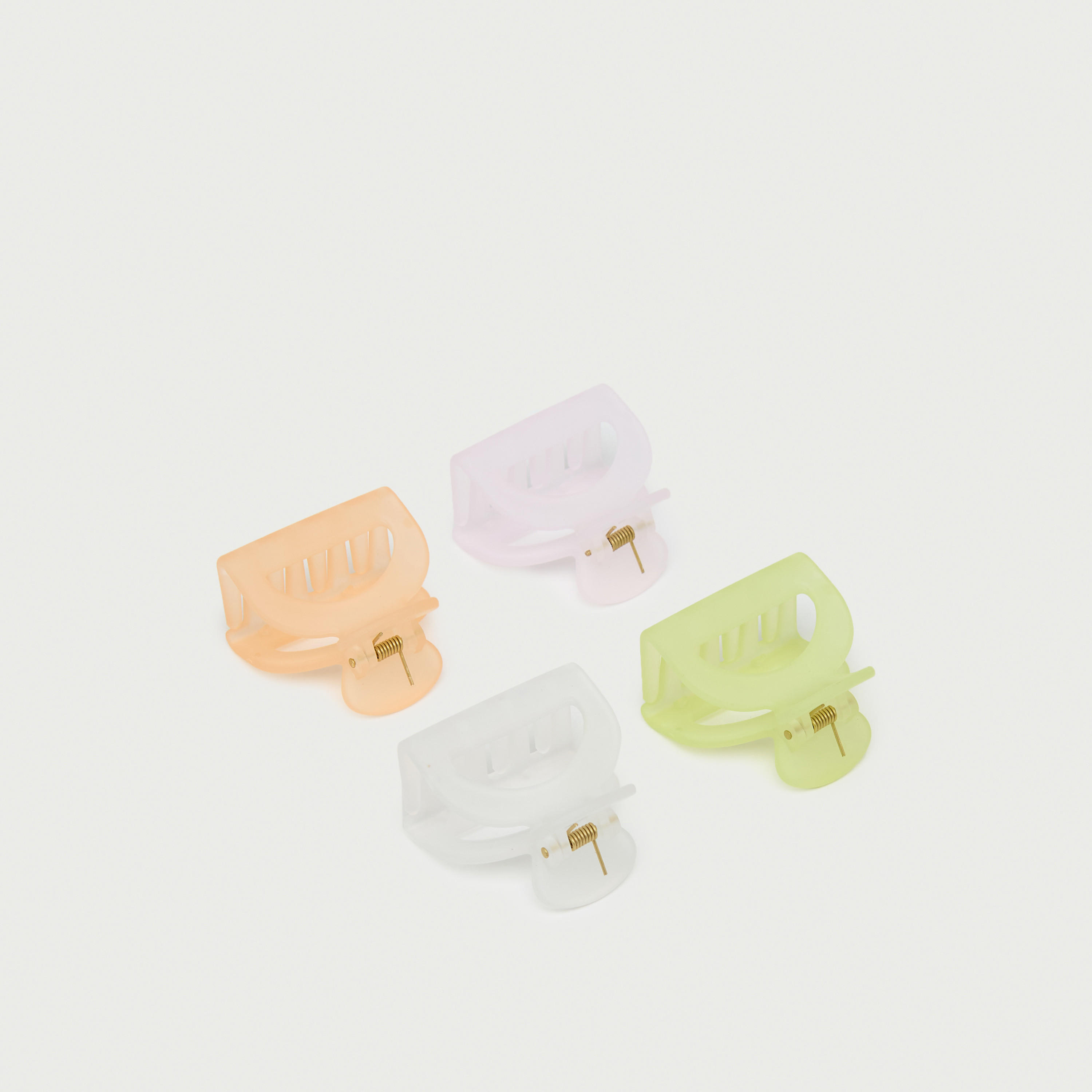 طقم مشابك شعر 4 قطع متنوعة-women-hairaccessories-clamps-image-3