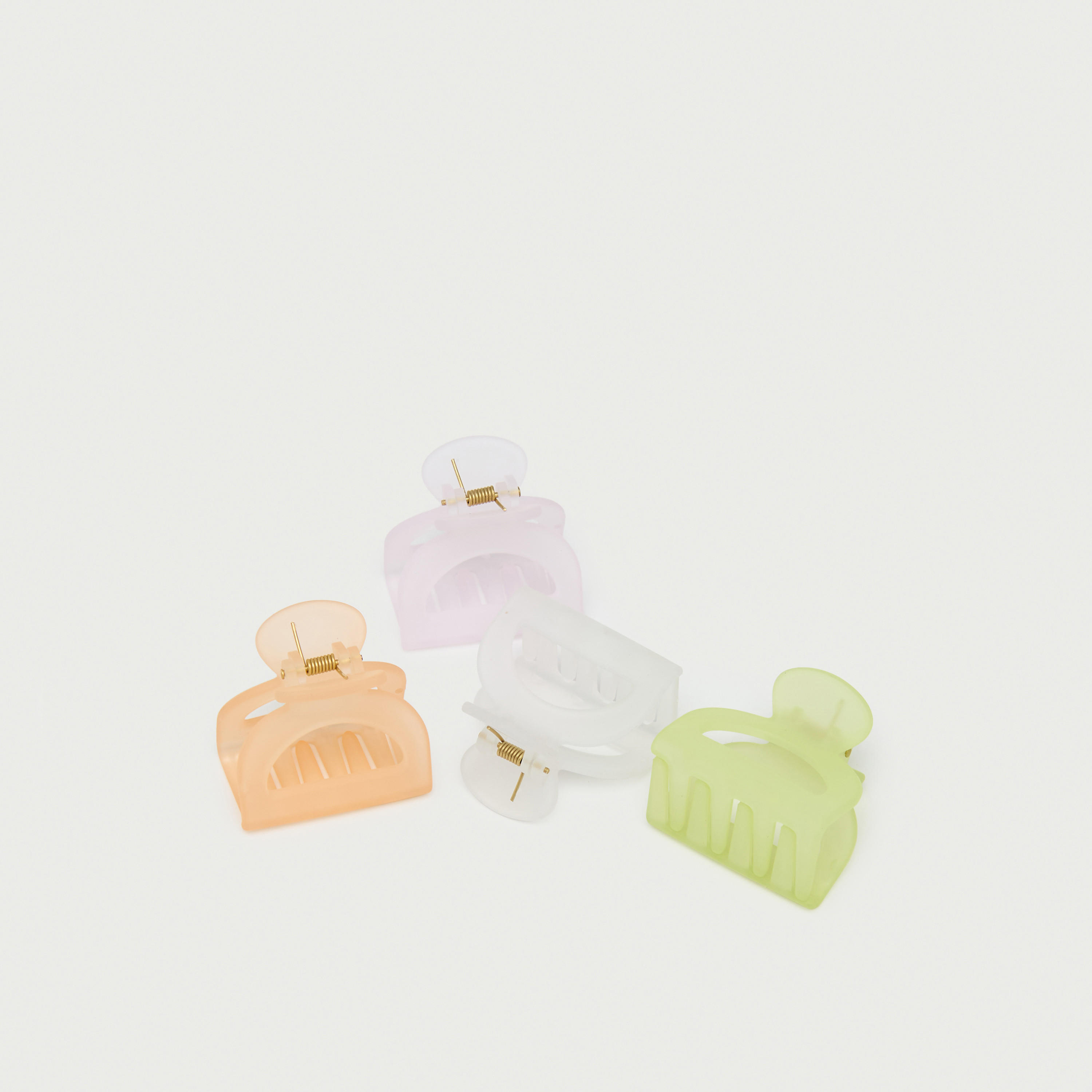 طقم مشابك شعر 4 قطع متنوعة-women-hairaccessories-clamps-image-4