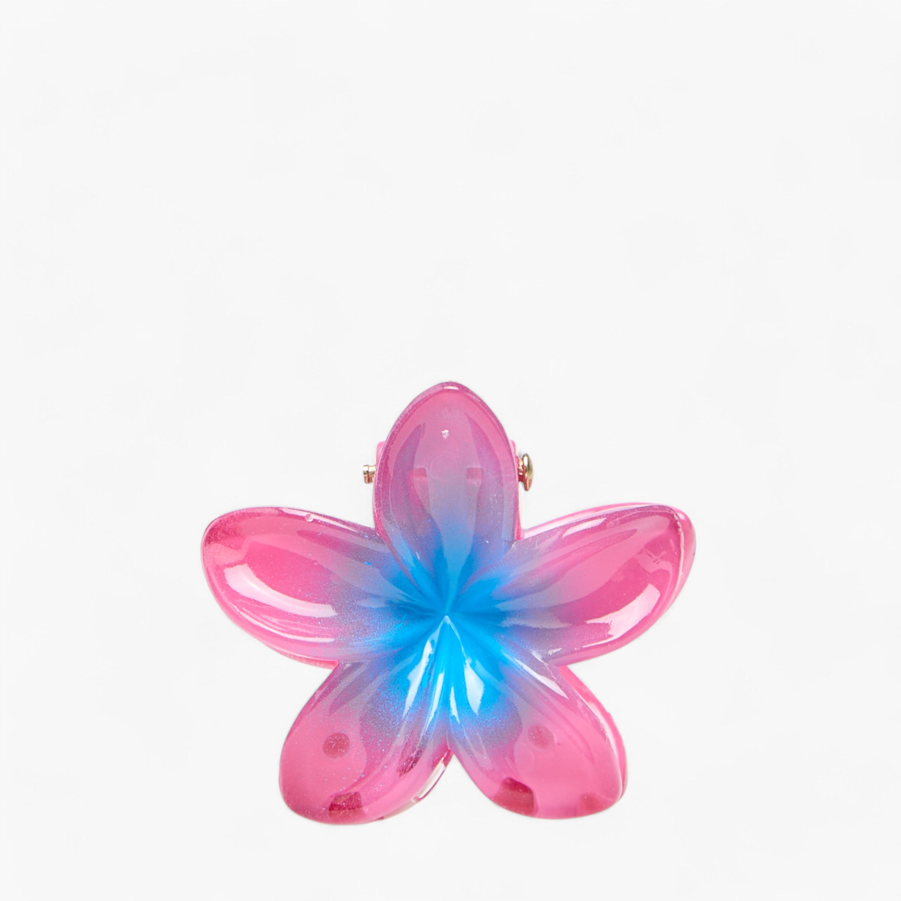 طقم مشابك شعر 8 قطع بتصميم زهرة-women-hairaccessories-clamps-image-6