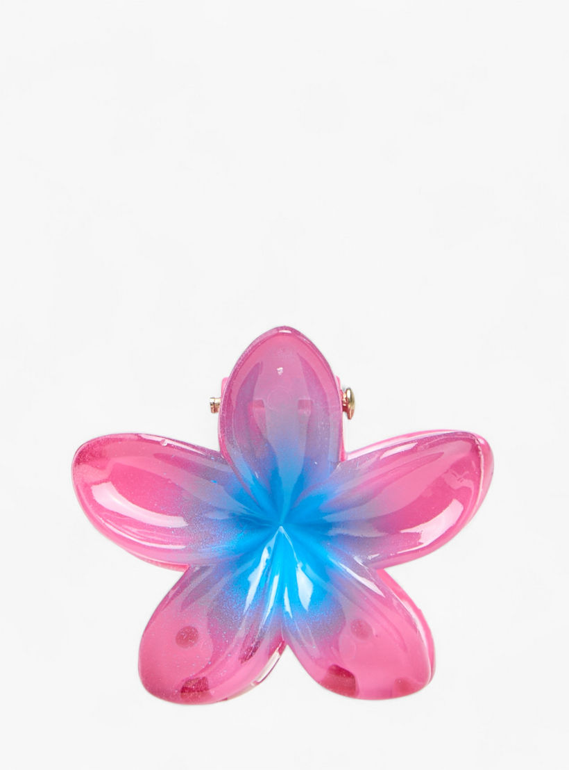 طقم مشابك شعر 8 قطع بتصميم زهرة-women-hairaccessories-clamps-image-6
