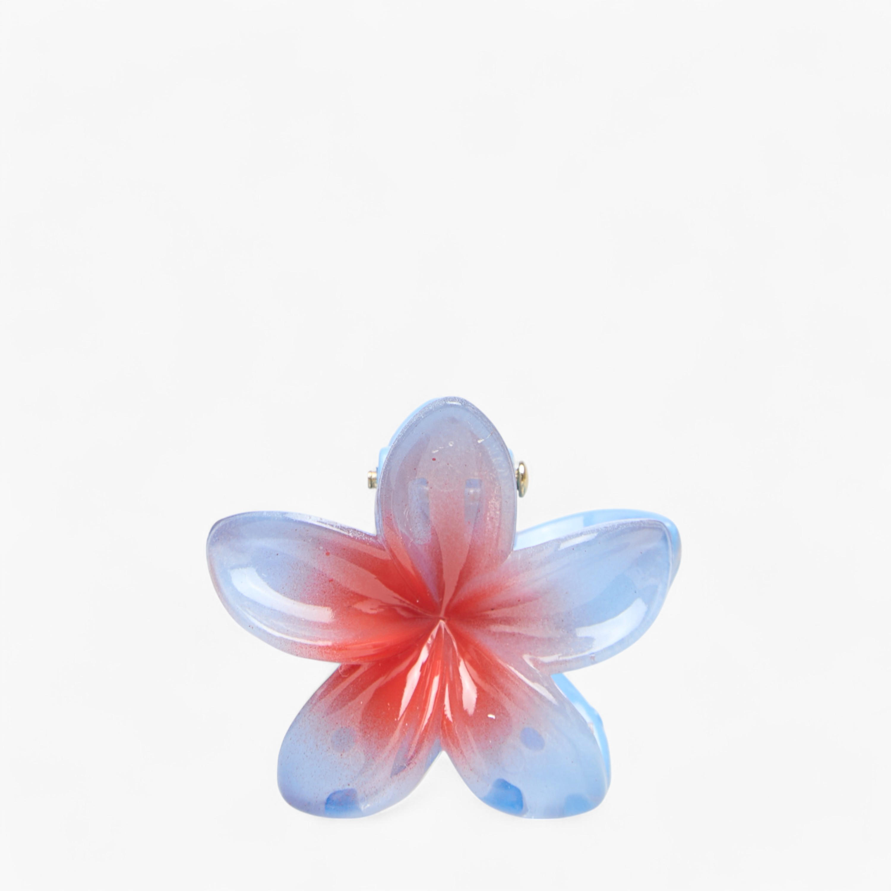طقم مشابك شعر 8 قطع بتصميم زهرة-women-hairaccessories-clamps-image-9