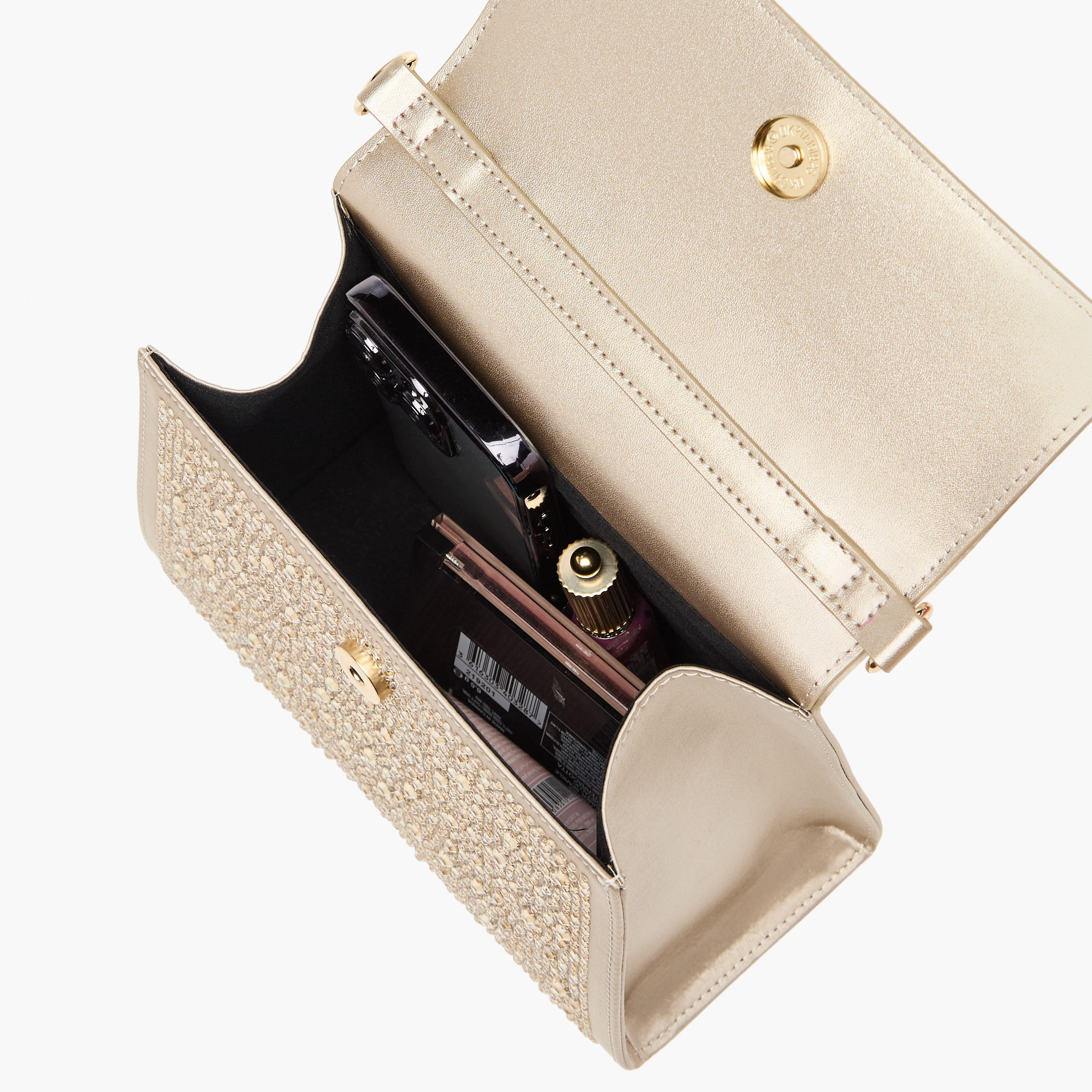Embellished Crossbody Bag with Detachable Strap and Flap Closure-women-bagsandwallets-handbags-image-9