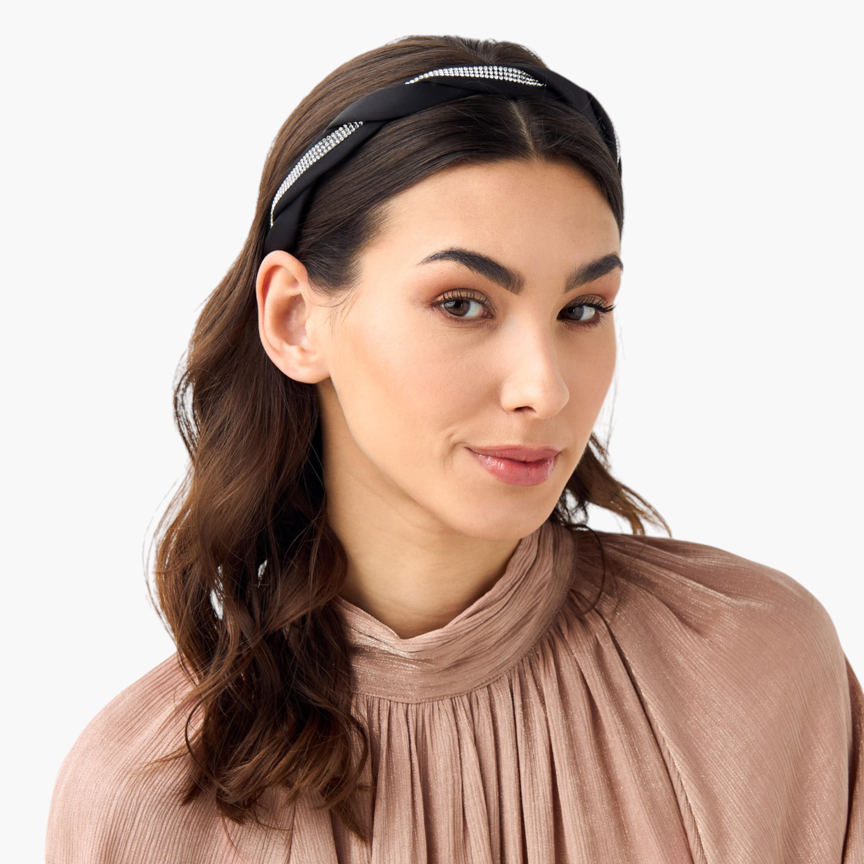 ربطة شعر مزيّنة بأحجار الراين-women-hairaccessories-bands-image-2