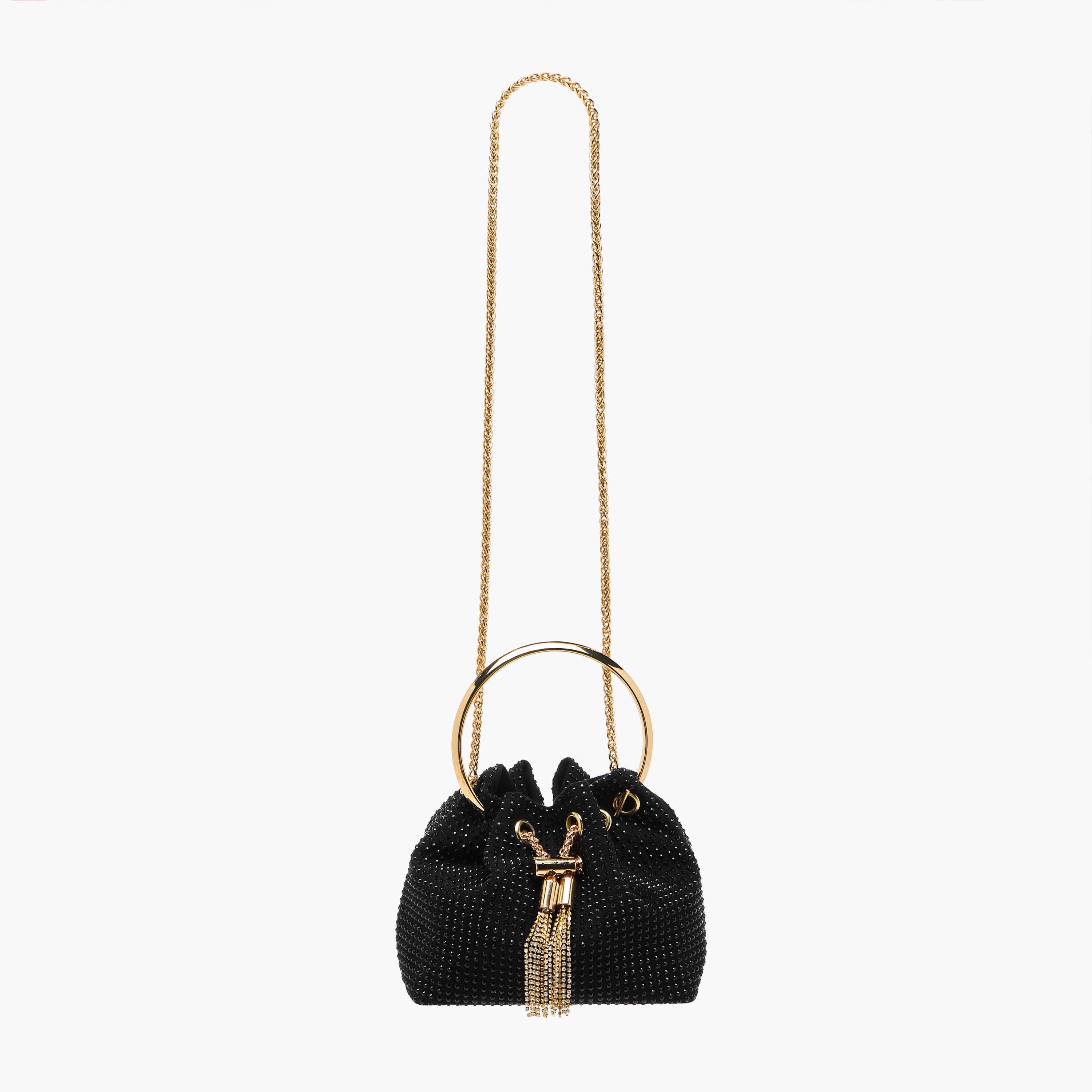 شنطة دلو مزيّنة بمقبض وحزام قابل للفصل-women-bagsandwallets-handbags-image-3