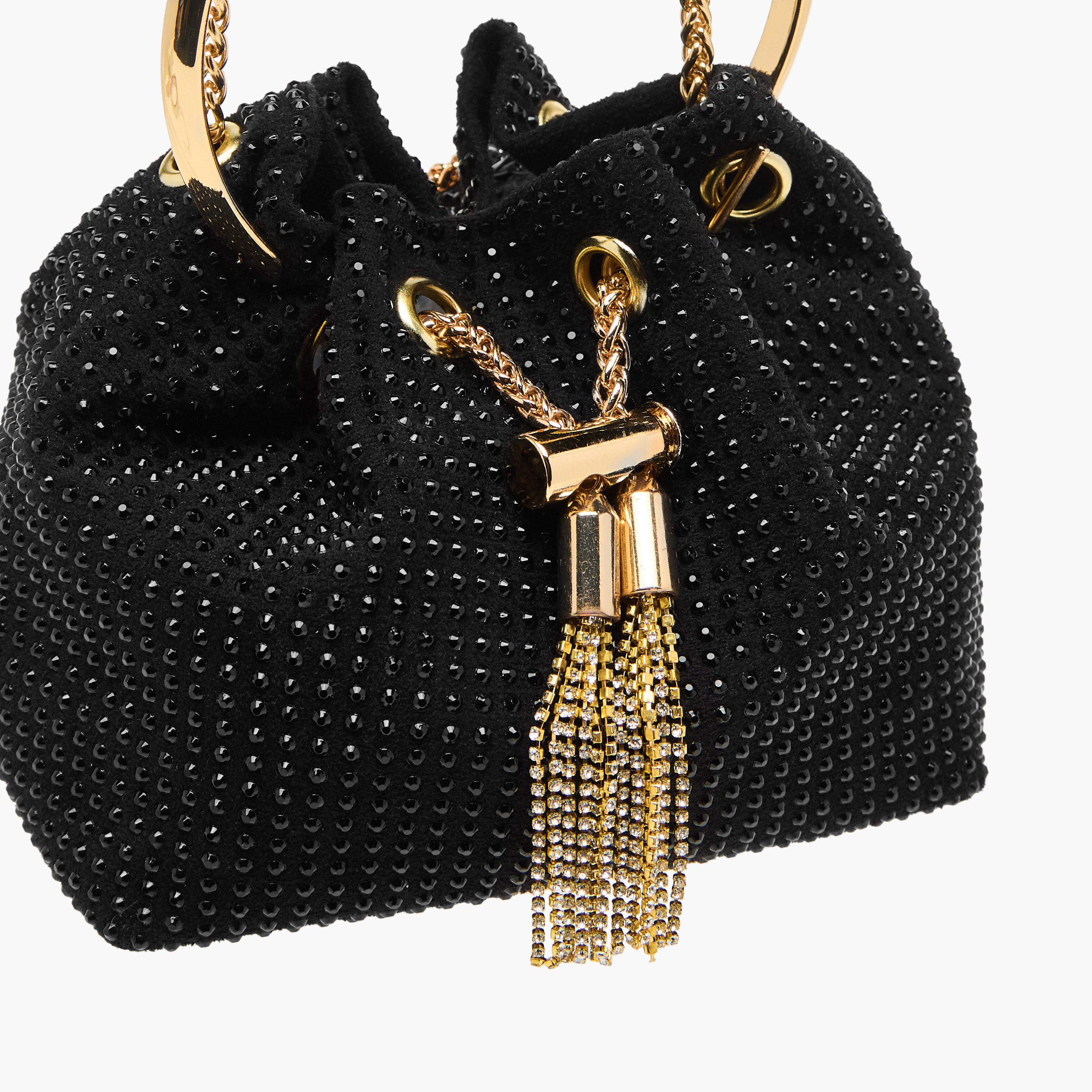 شنطة دلو مزيّنة بمقبض وحزام قابل للفصل-women-bagsandwallets-handbags-image-5
