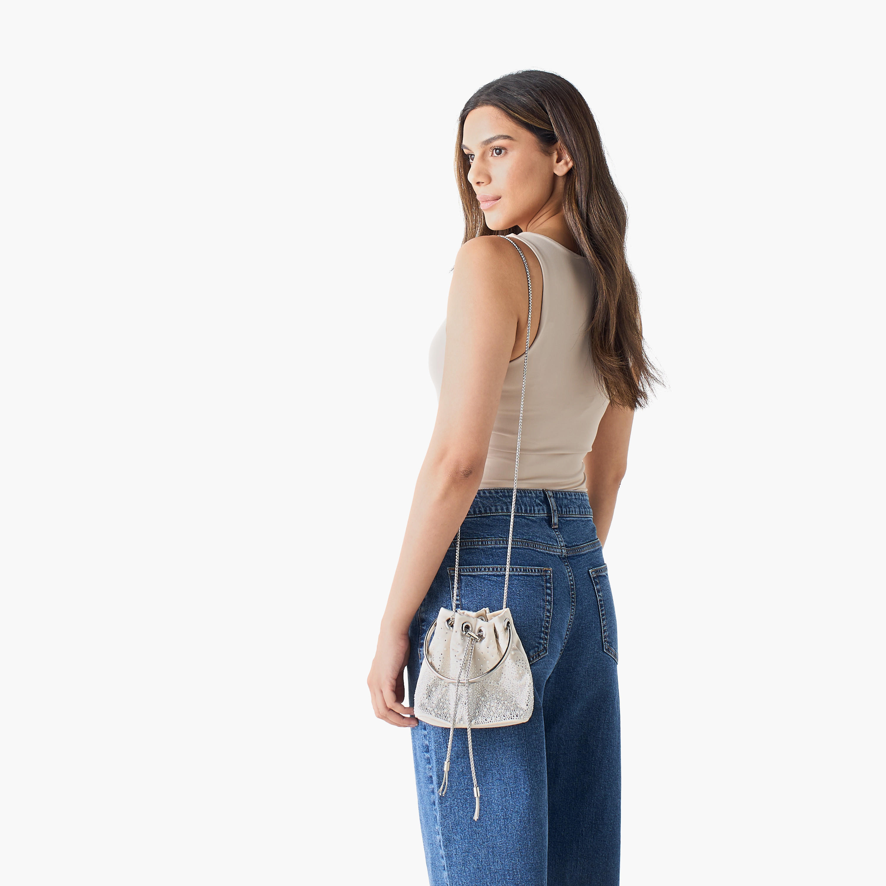 شنطة كروس بودي مزينة بحزام سلسلة ورباط إغلاق-women-bagsandwallets-handbags-image-2
