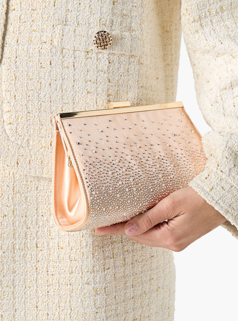 شنطة كلاتش مزينة بحزام سلسلة وقفل-women-bagsandwallets-handbags-image-7