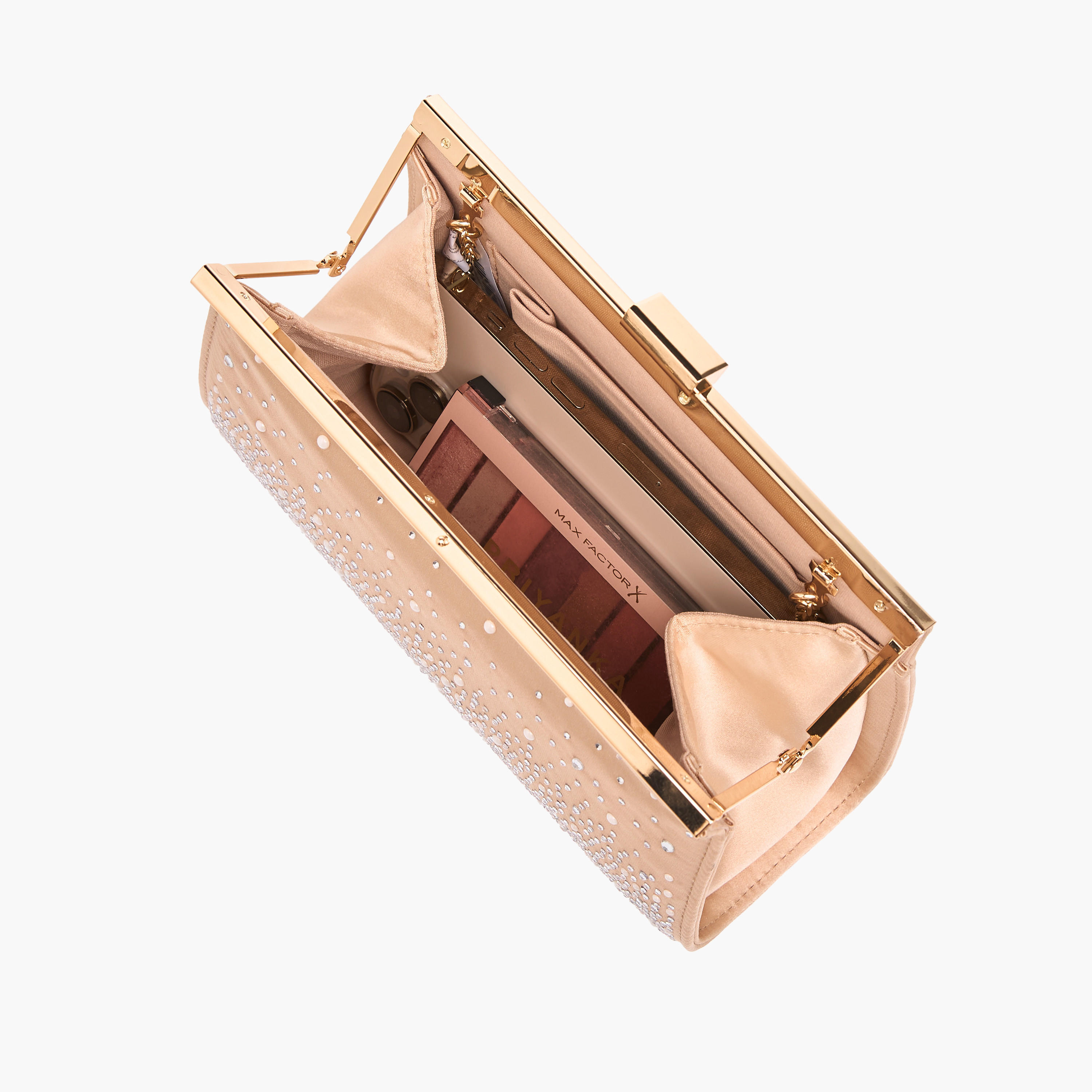 شنطة كلاتش مزينة بحزام سلسلة وقفل-women-bagsandwallets-handbags-image-1
