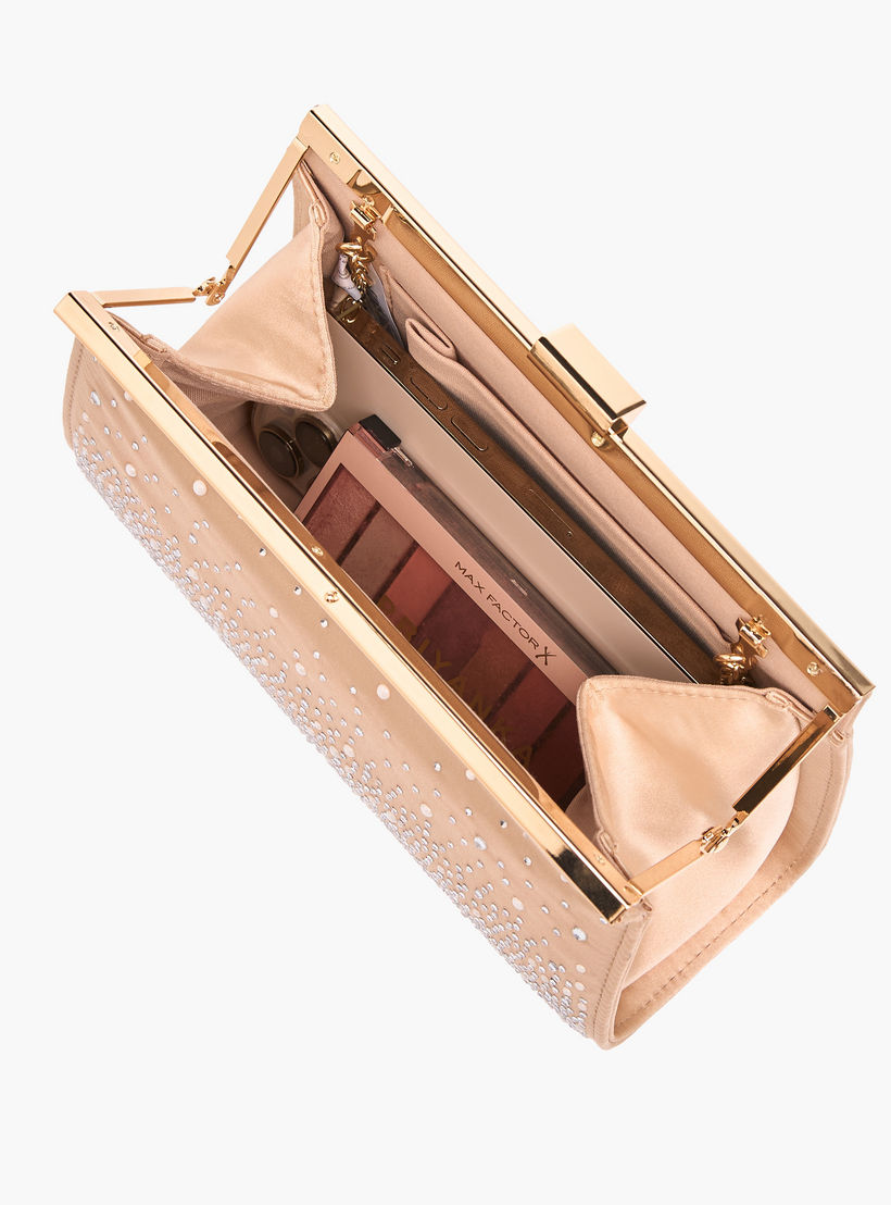 شنطة كلاتش مزينة بحزام سلسلة وقفل-women-bagsandwallets-handbags-image-1
