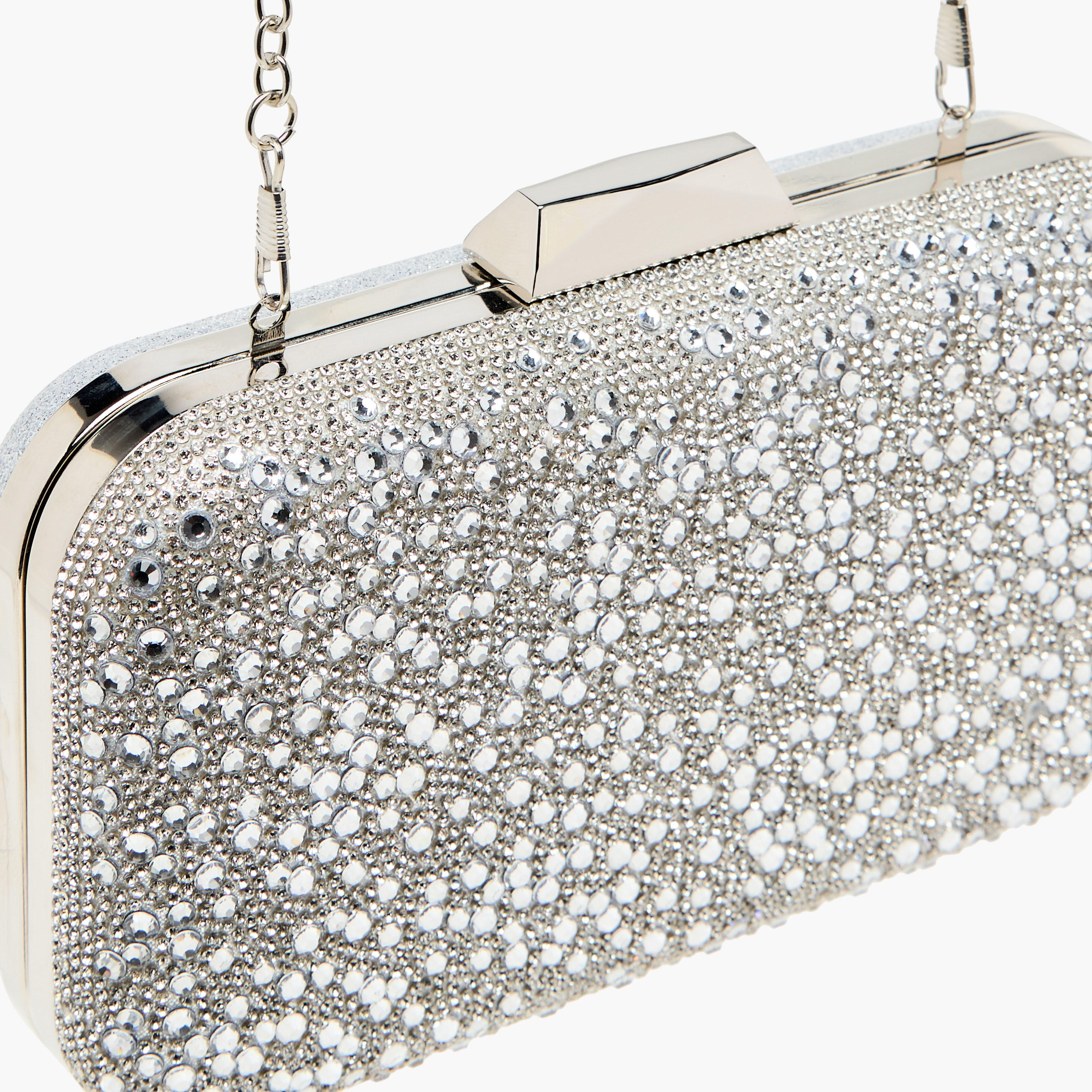 Embellished Clutch with Chain Strap-women-bagsandwallets-wallets-image-5