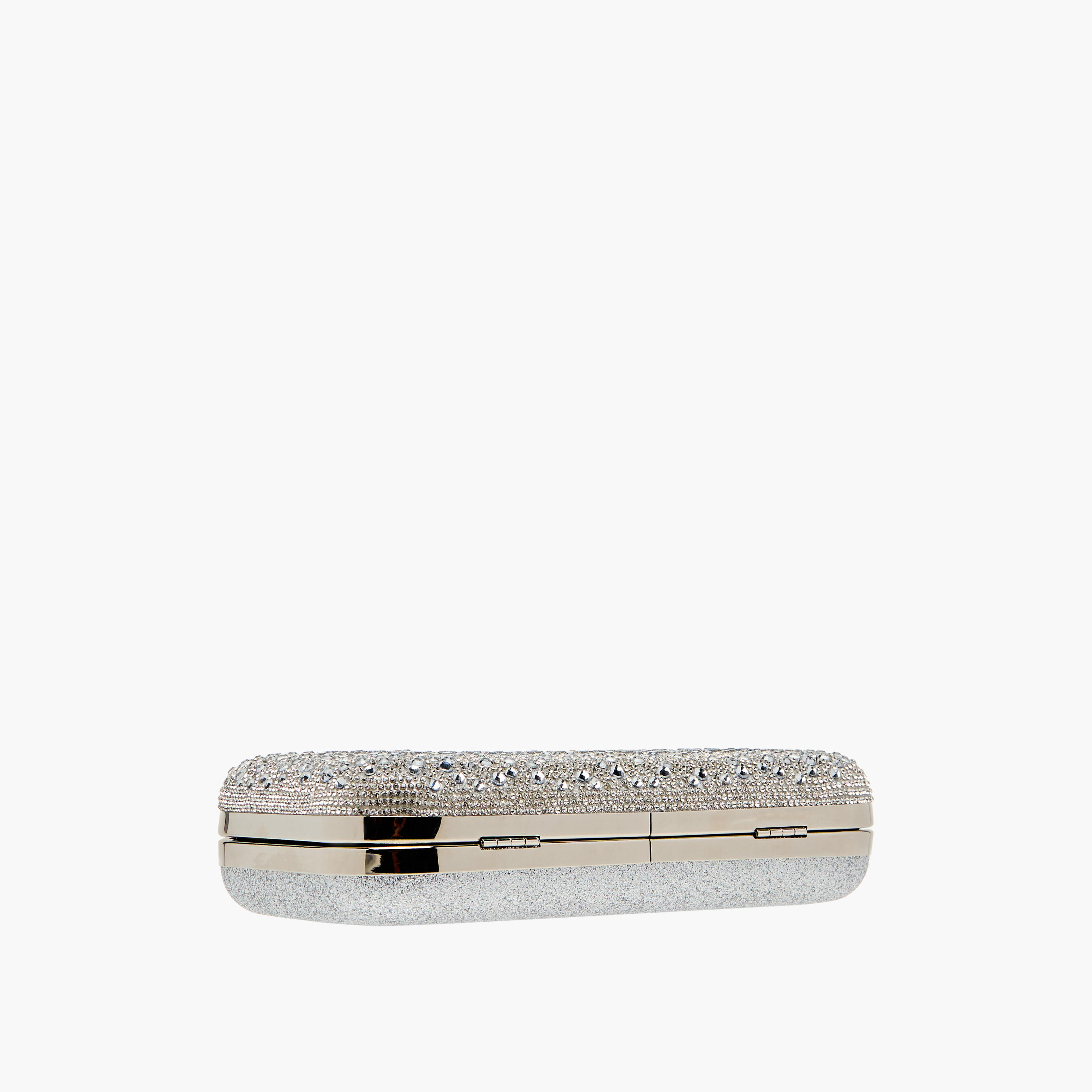 Embellished Clutch with Chain Strap-women-bagsandwallets-wallets-image-6
