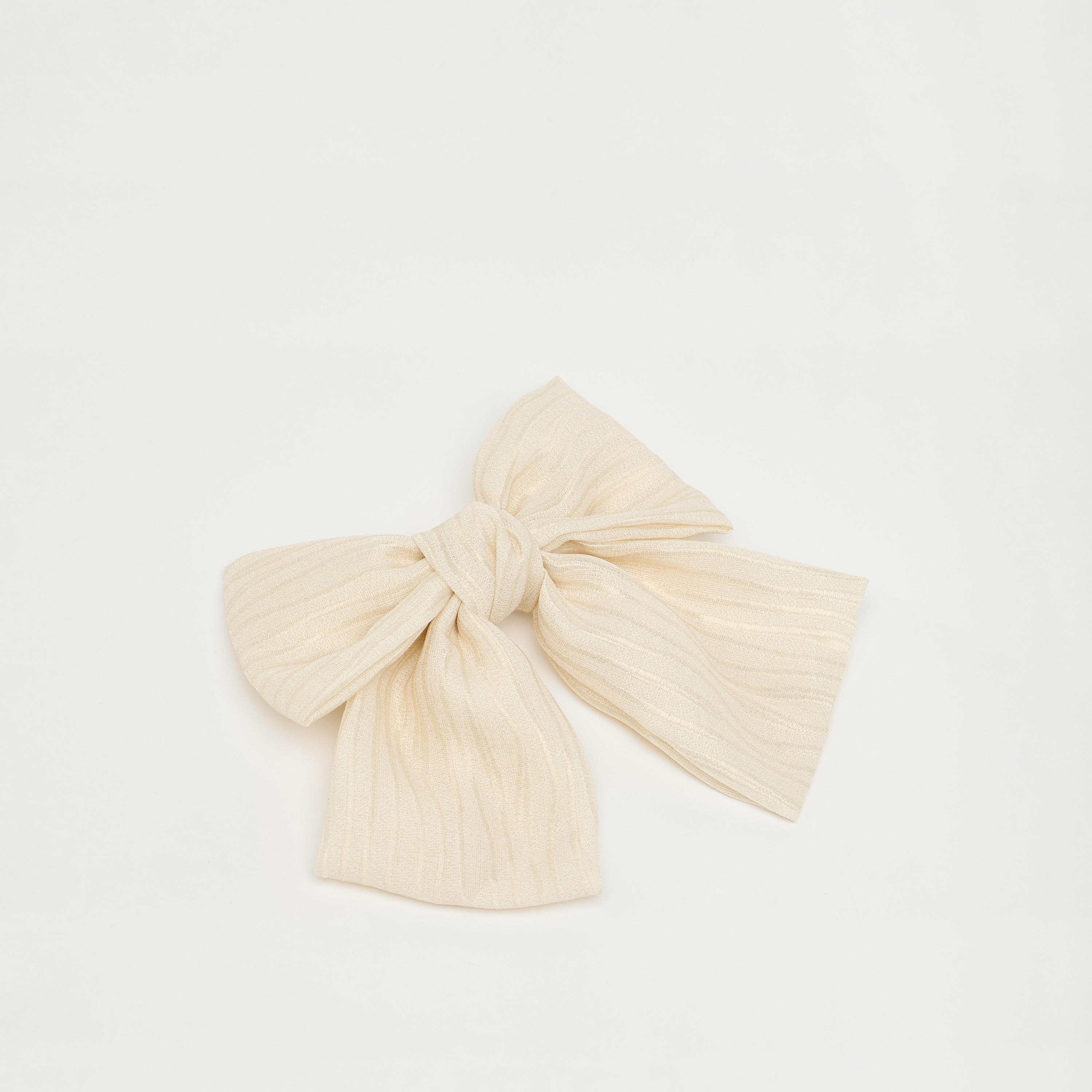 مشبك شعر باريت بفيونكة بارزة الملمس-women-hairaccessories-clips-image-1
