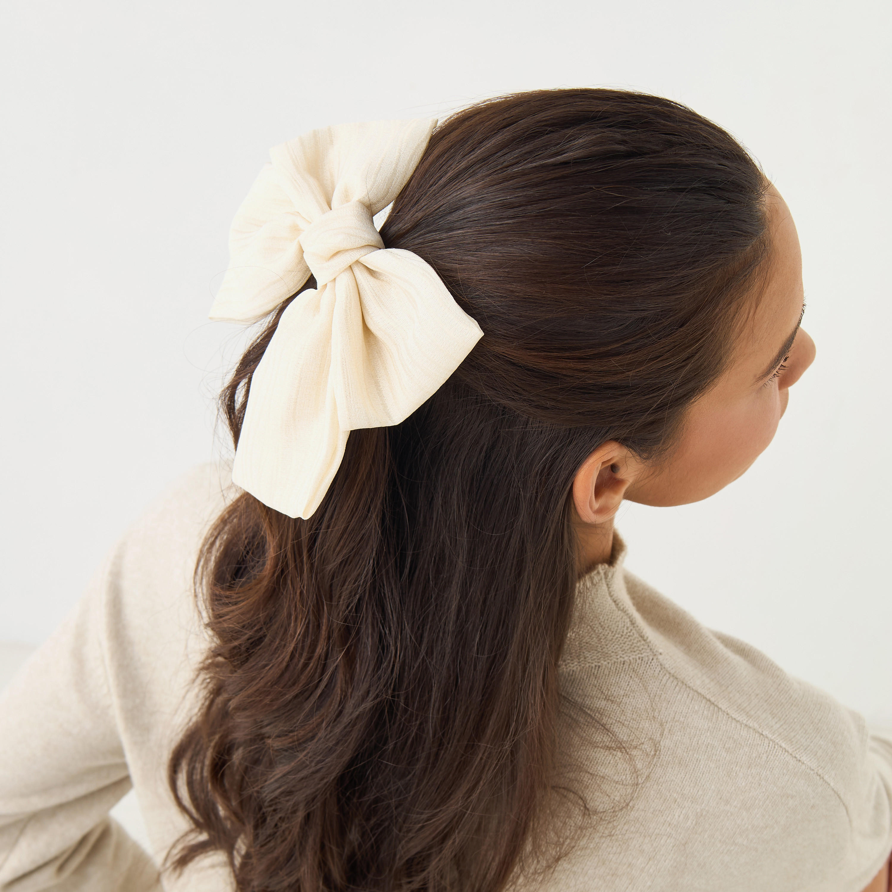 مشبك شعر باريت بفيونكة بارزة الملمس-women-hairaccessories-clips-image-2
