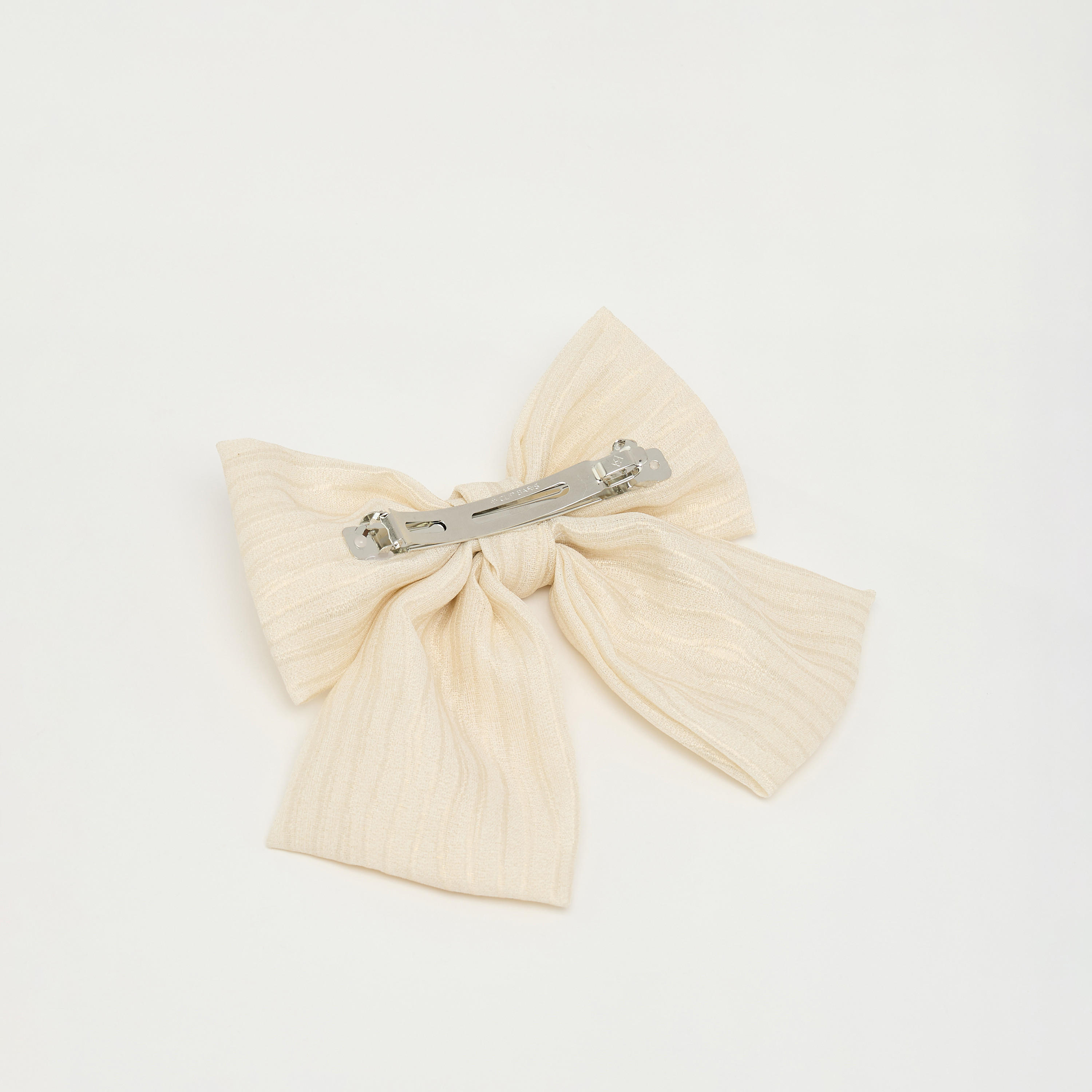 مشبك شعر باريت بفيونكة بارزة الملمس-women-hairaccessories-clips-image-4