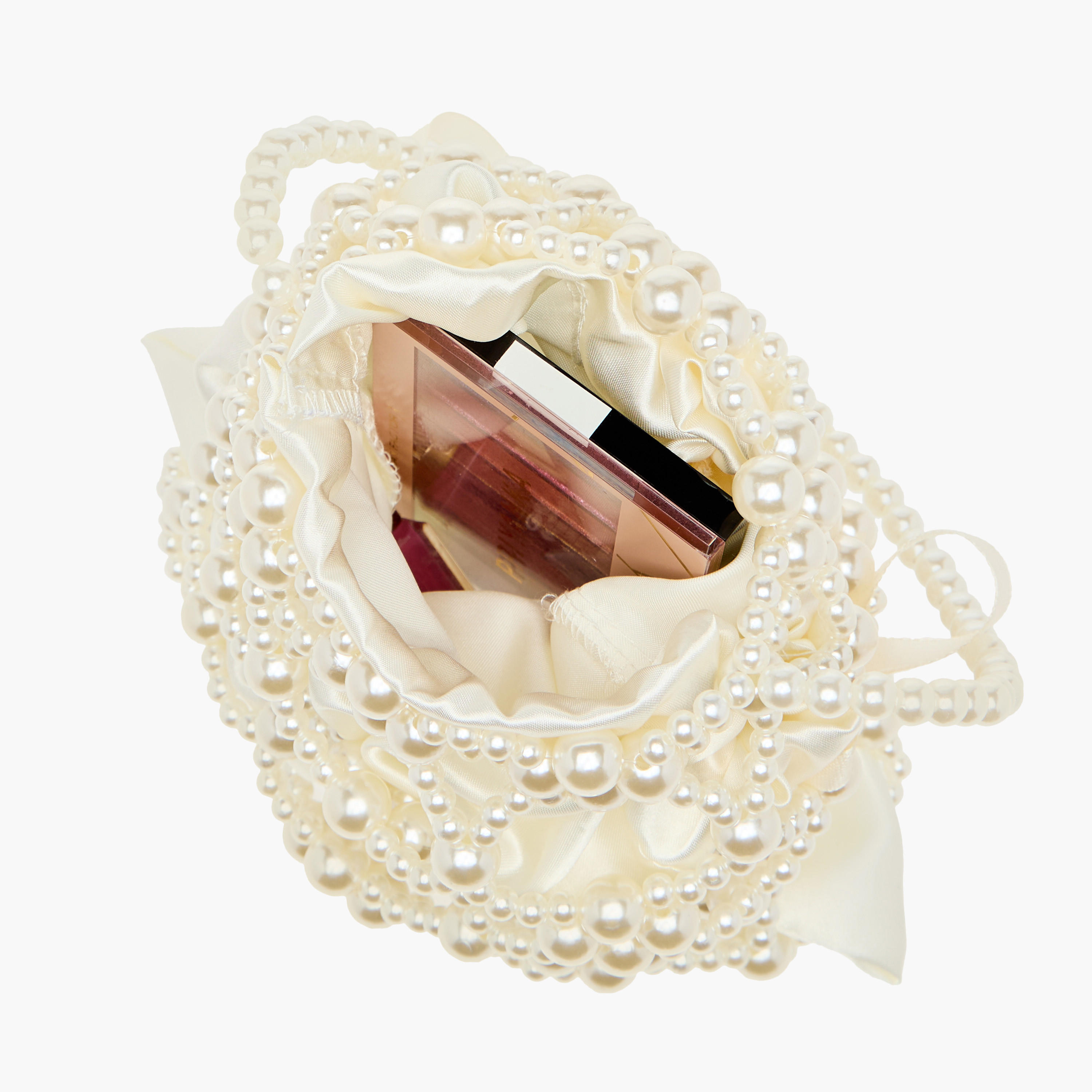 Embellished Bucket Bag with Drawstring Closure-women-bagsandwallets-handbags-image-8