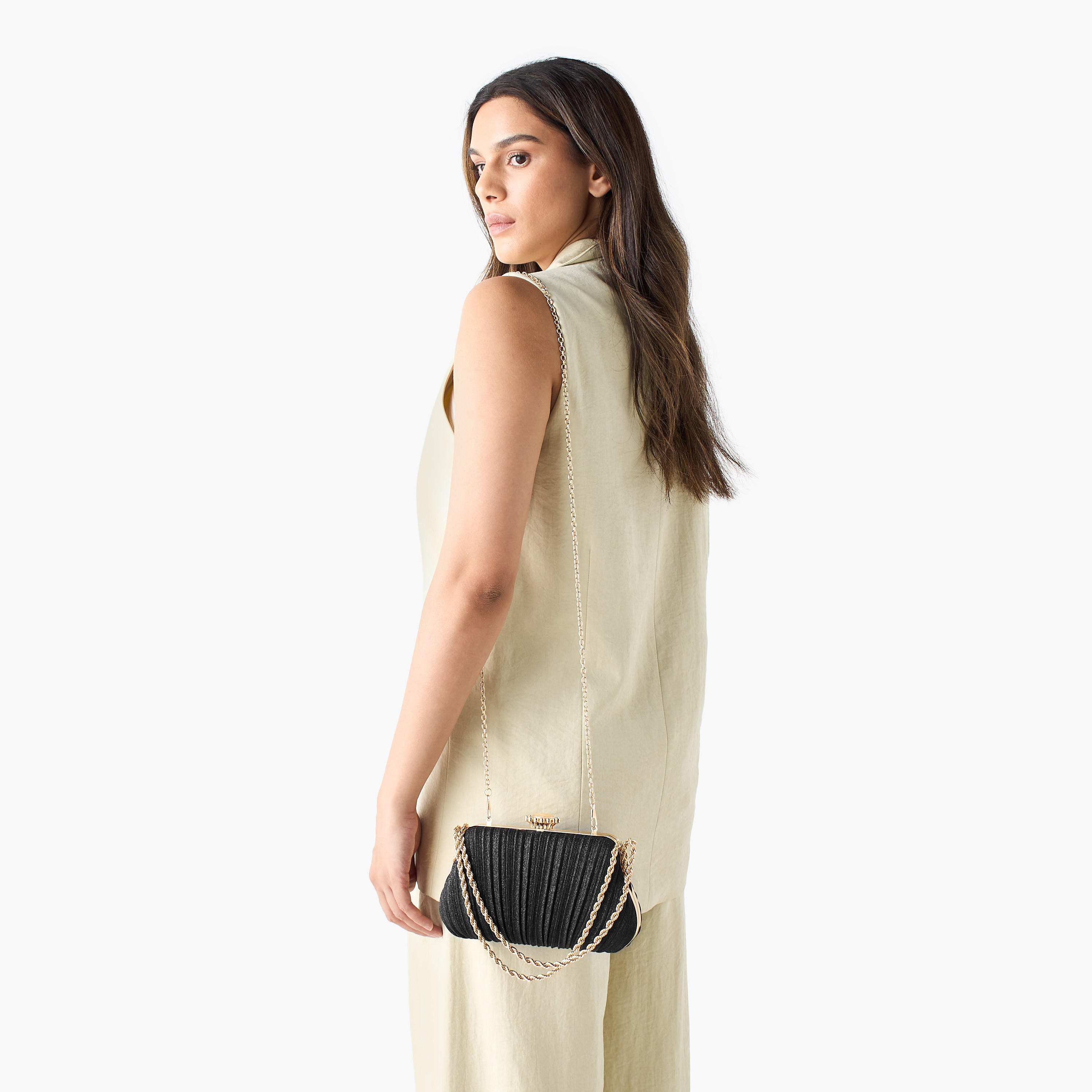 شنطة كلاتش مزينة بحزام سلسلة وقفل إغلاق بالضغط-women-bagsandwallets-handbags-image-7