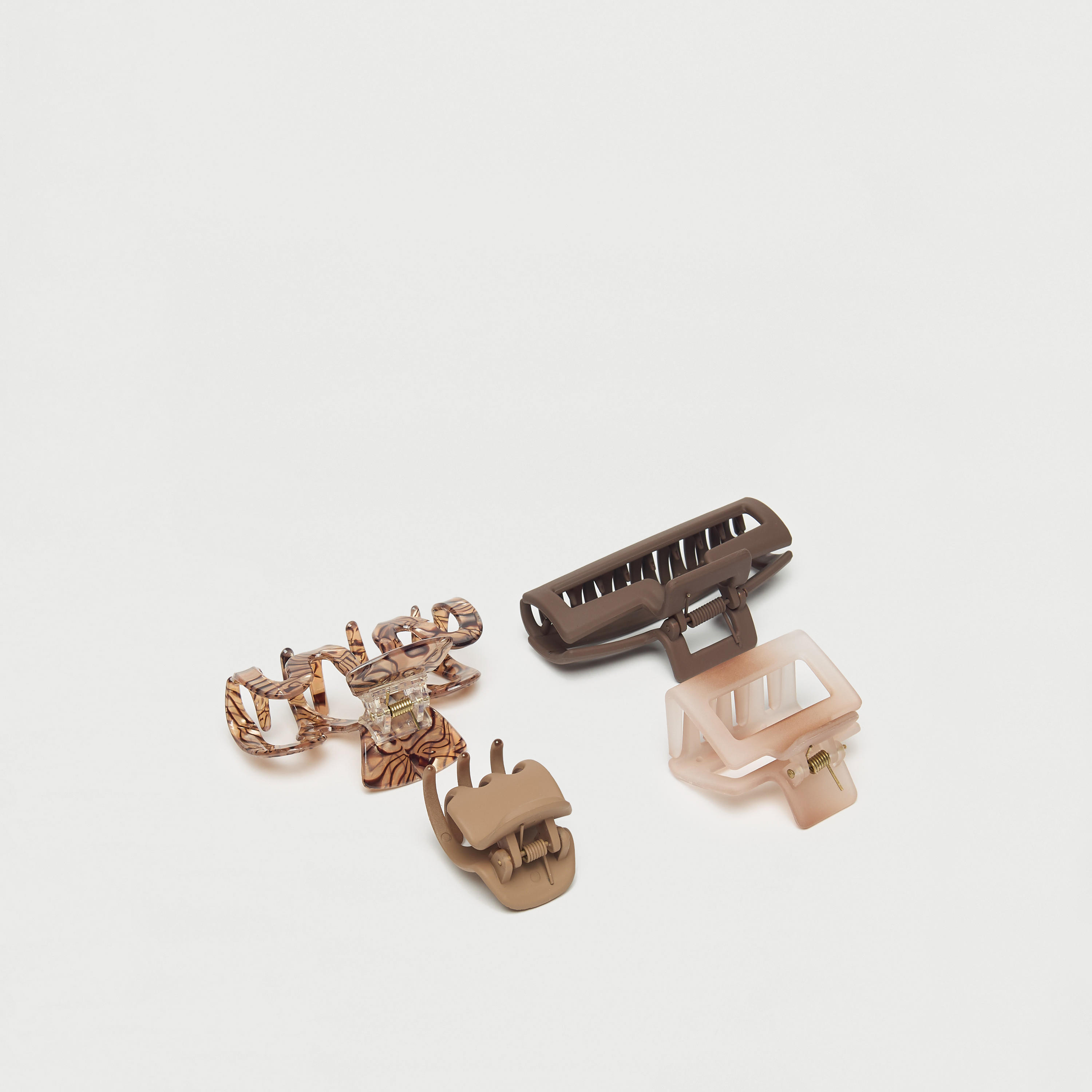 طقم مشبك شعر 4 قطع متنوعة-women-hairaccessories-clips-image-3