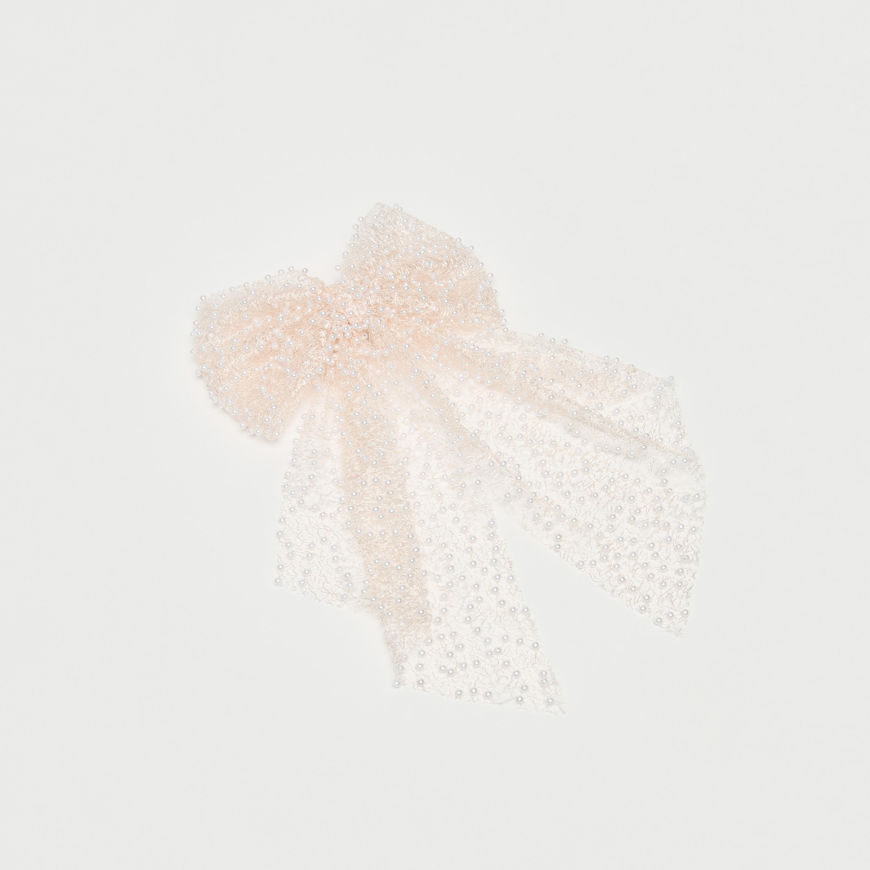 مشبك شعر فيونكة مزيّن باللؤلؤ-women-hairaccessories-clips-image-1