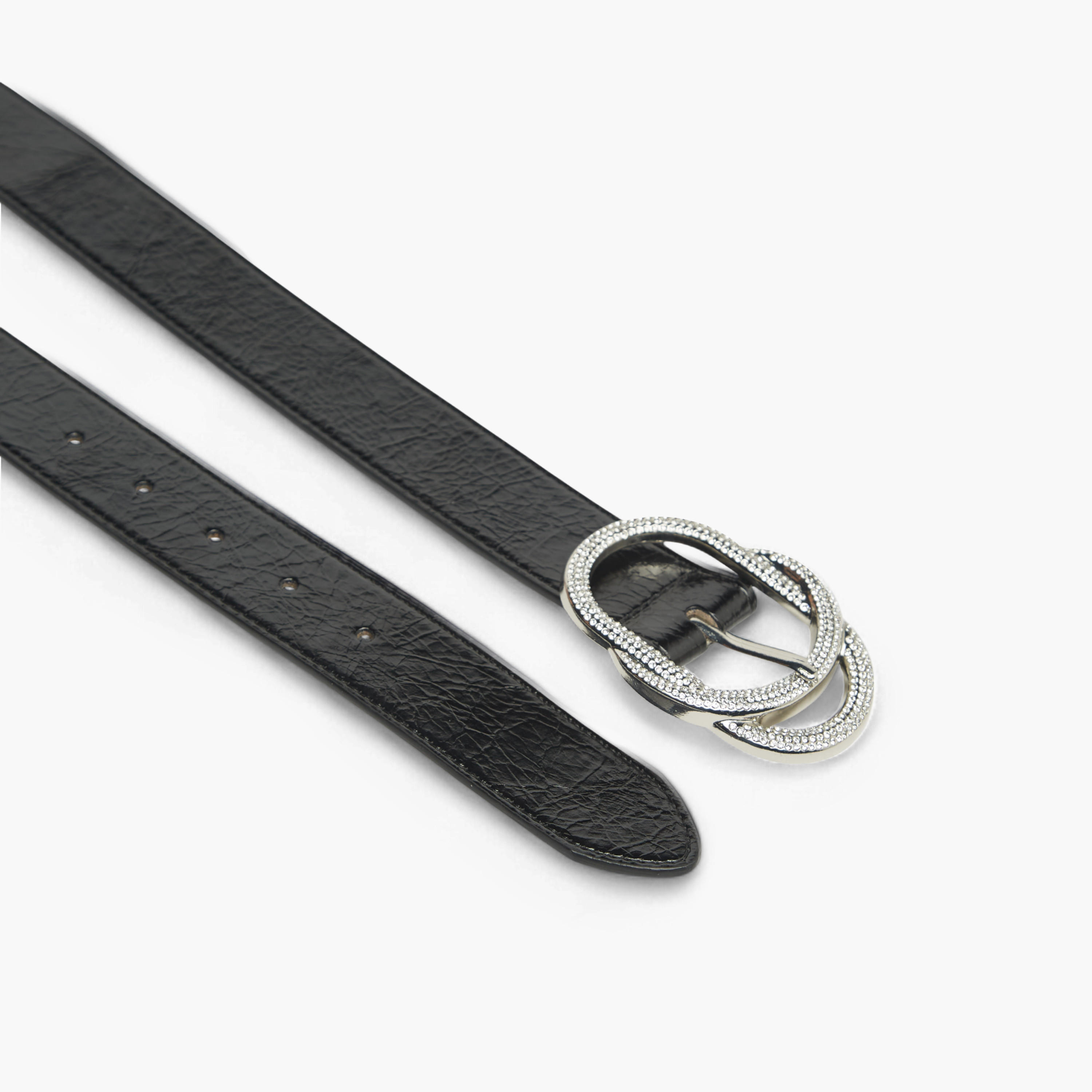 حزام مزين بإبزيم دبوس للإغلاق-women-clothingaccessories-belts-image-1