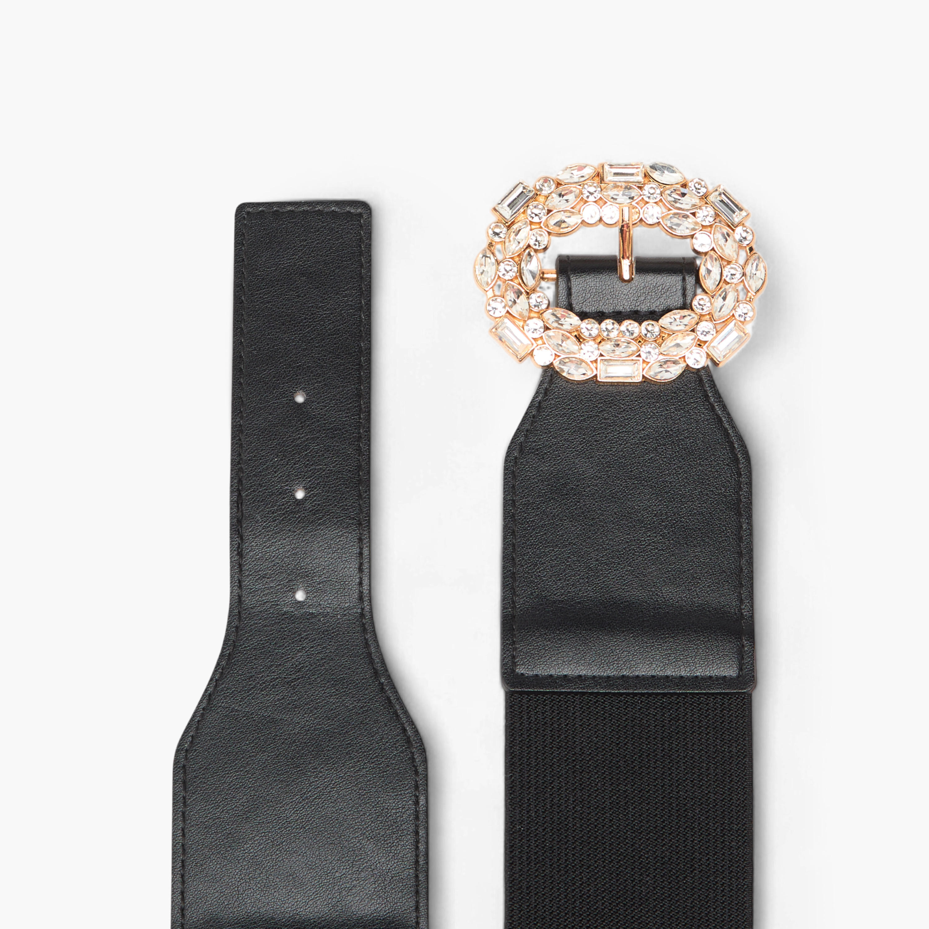 Embellished Belt with Buckle Closure-women-clothingaccessories-belts-image-7