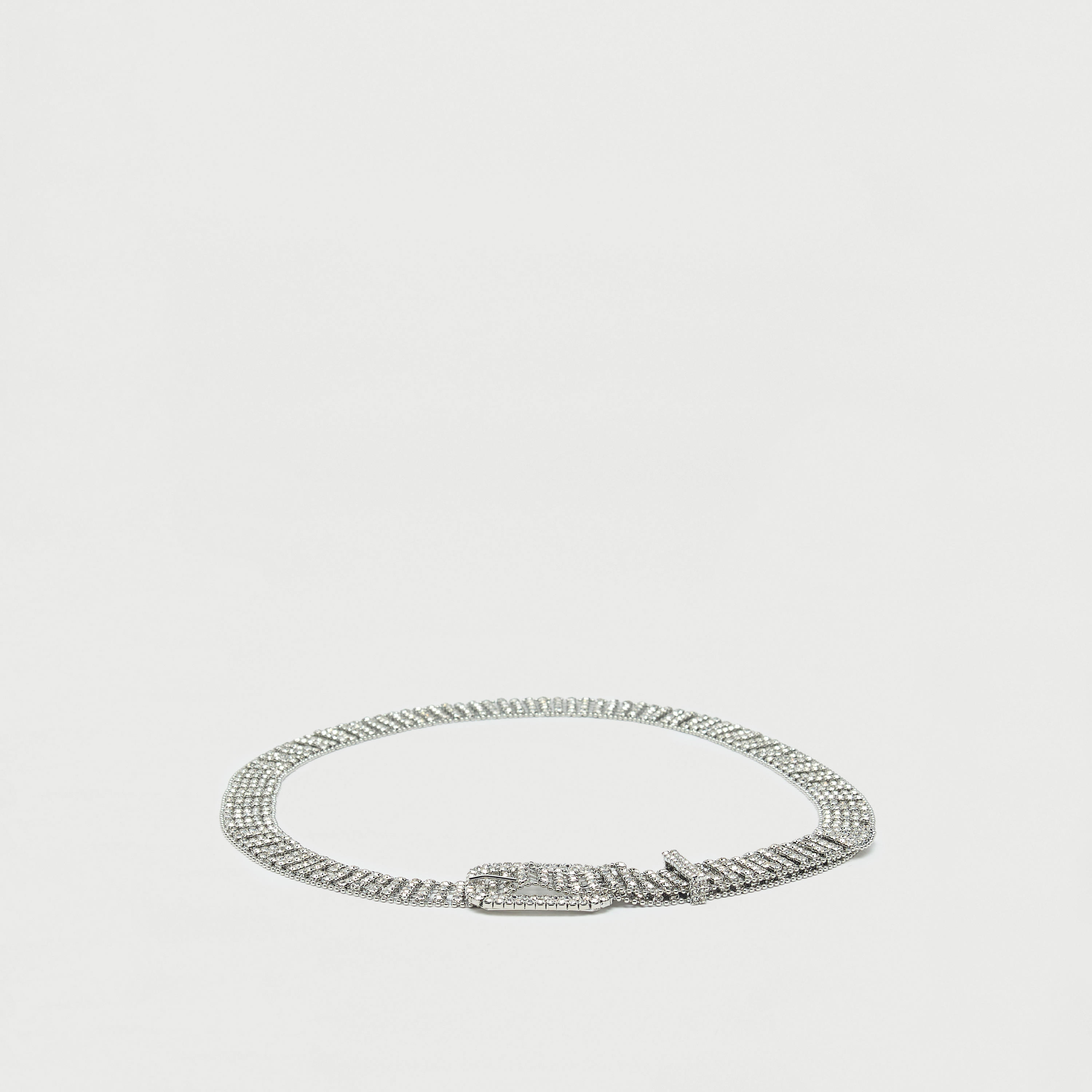 Stone Embellished Belt with Pin Buckle Closure-women-clothingaccessories-belts-image-1