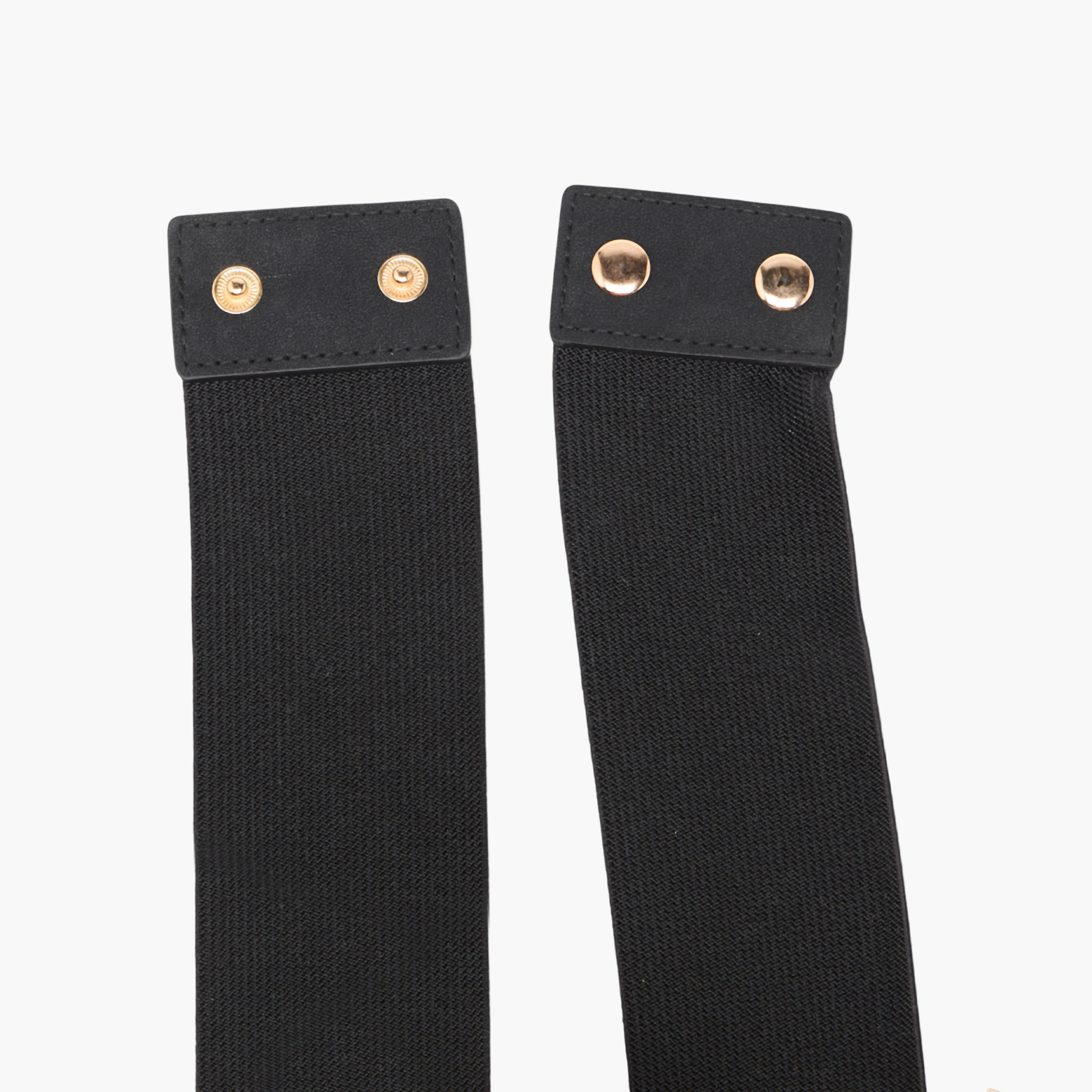 Textured Elasticated Belt with Snap Button Closure-women-clothingaccessories-belts-image-7