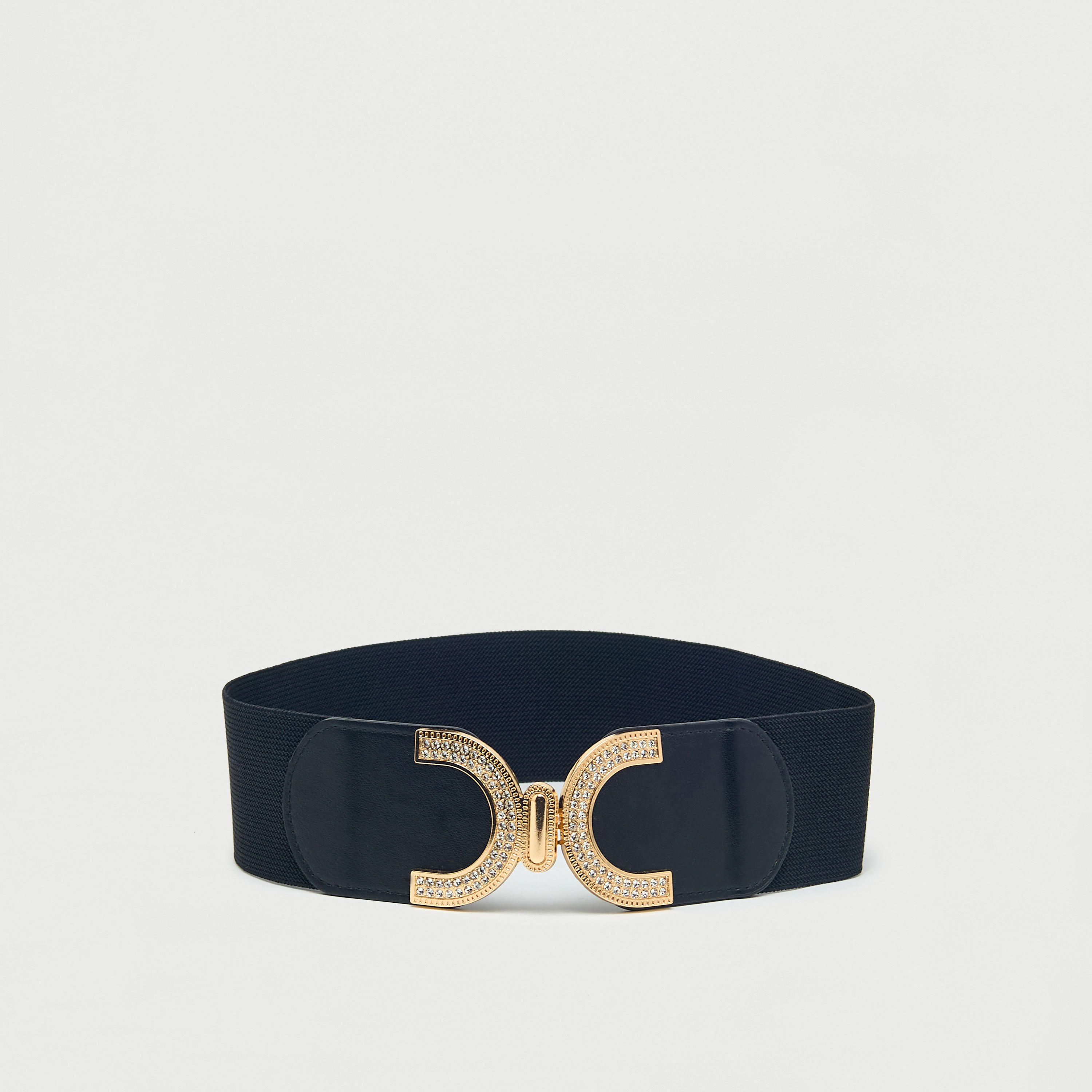 حزام مزين بالأحجار بإبزيم إغلاق بدبوس-women-clothingaccessories-belts-image-5