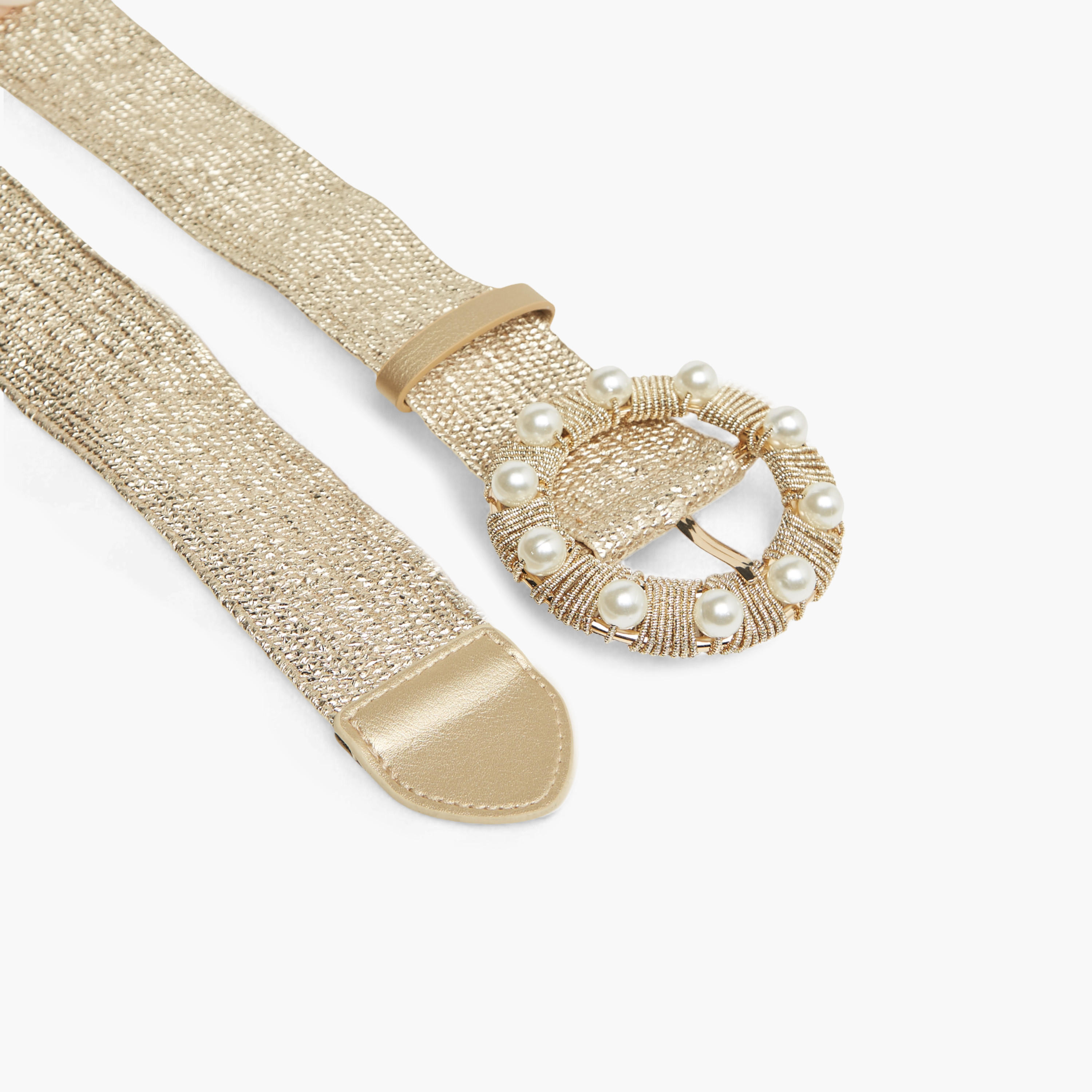 حزام بإبزيم إغلاق بدبوس وتزيينات لؤلؤ-women-clothingaccessories-belts-image-5