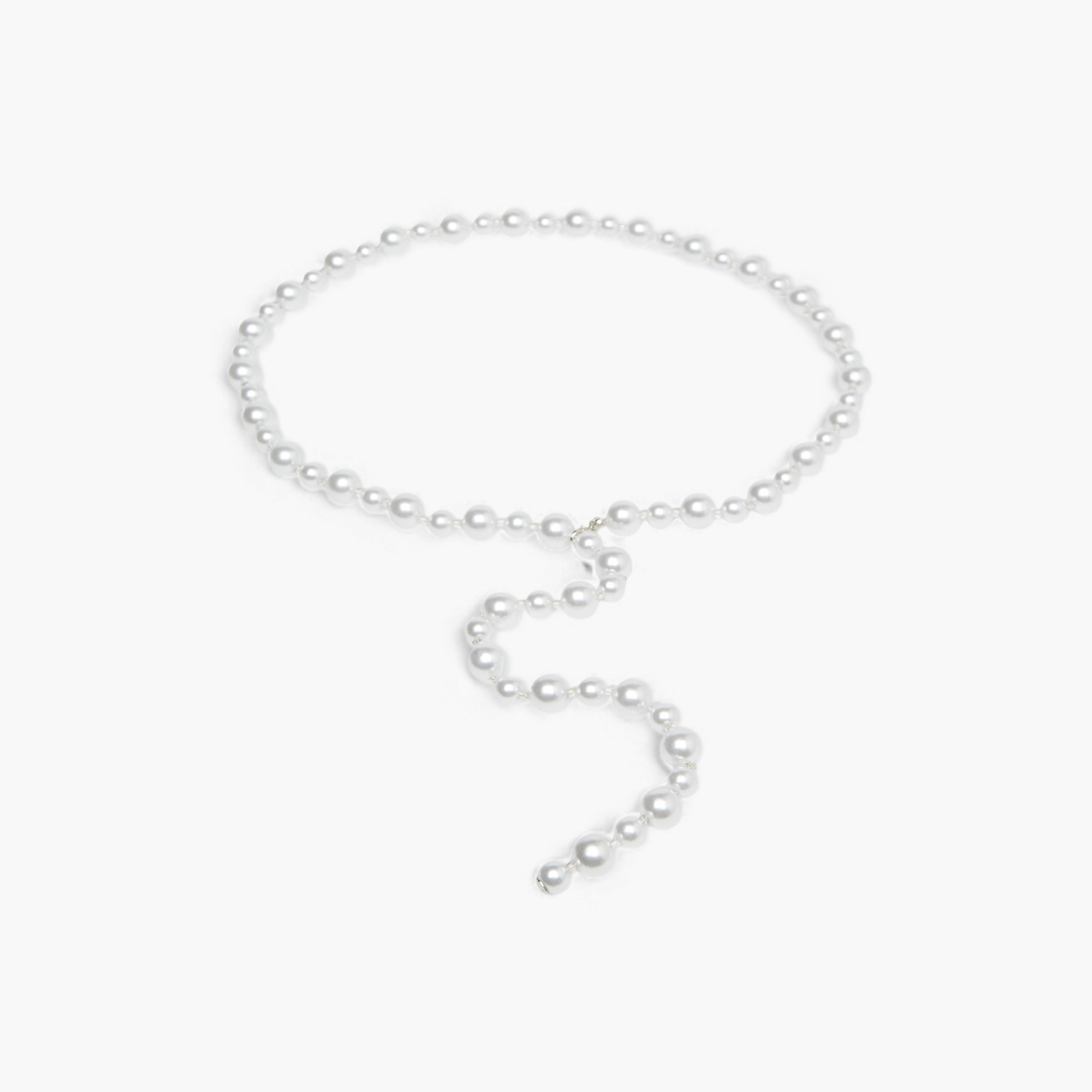 Pearl Embellished Belt with Lobster Clasp Closure-women-clothingaccessories-belts-image-1