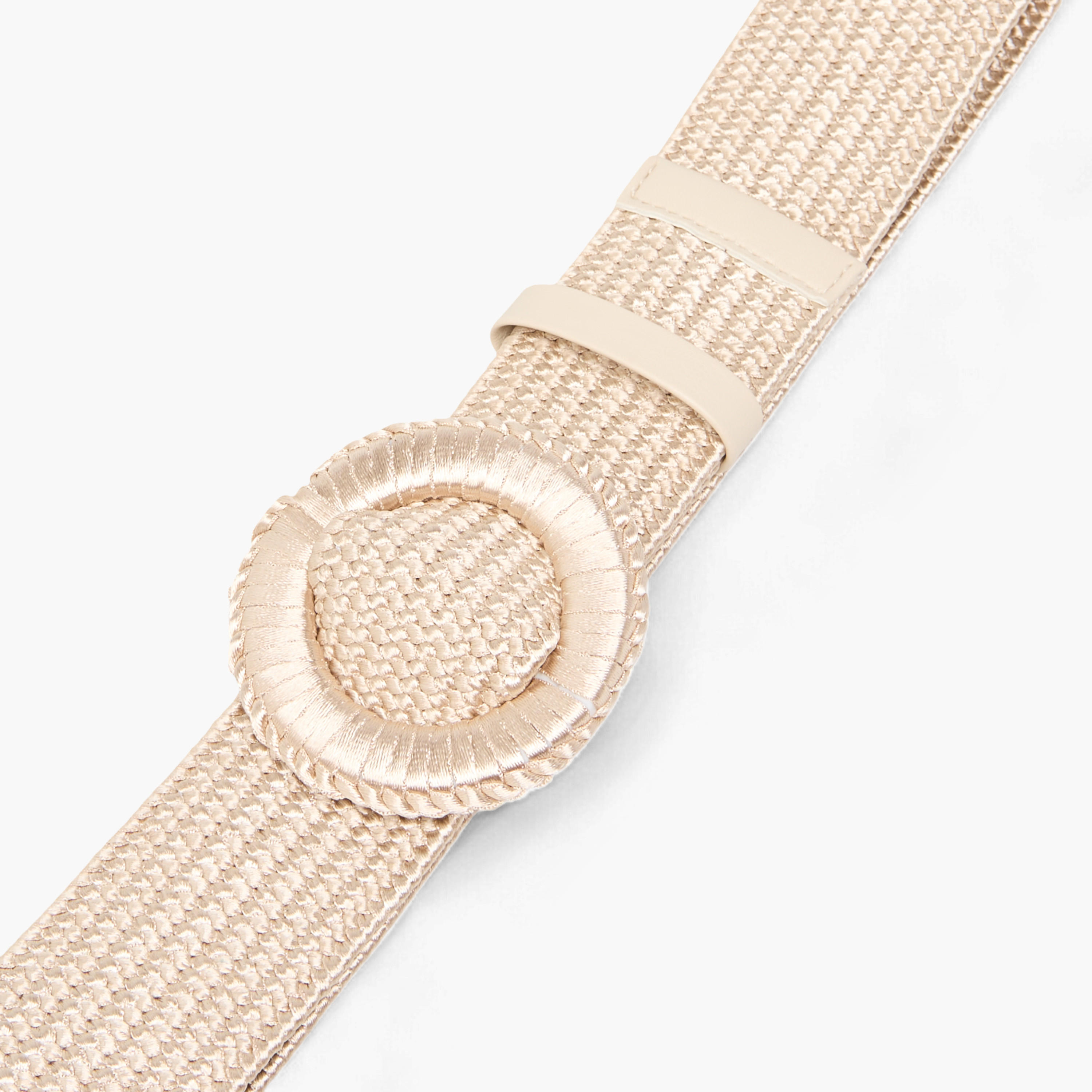 حزام بارز الملمس بإبزيم إغلاق بدبوس-women-clothingaccessories-belts-image-4