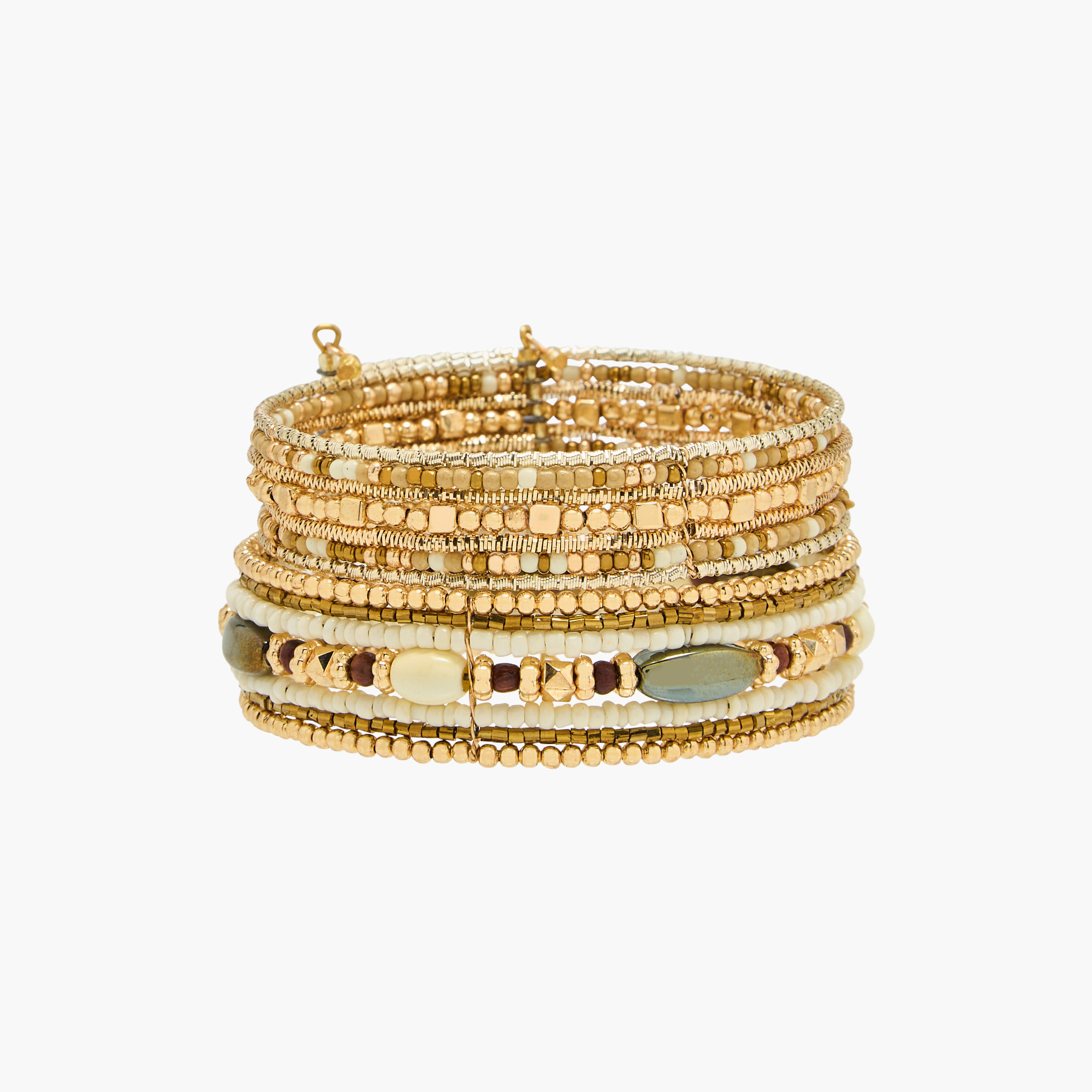 أساور مزيّنة - طقم قطعتين-women-watchesandjewellery-jewellery-banglesandbracelets-image-1