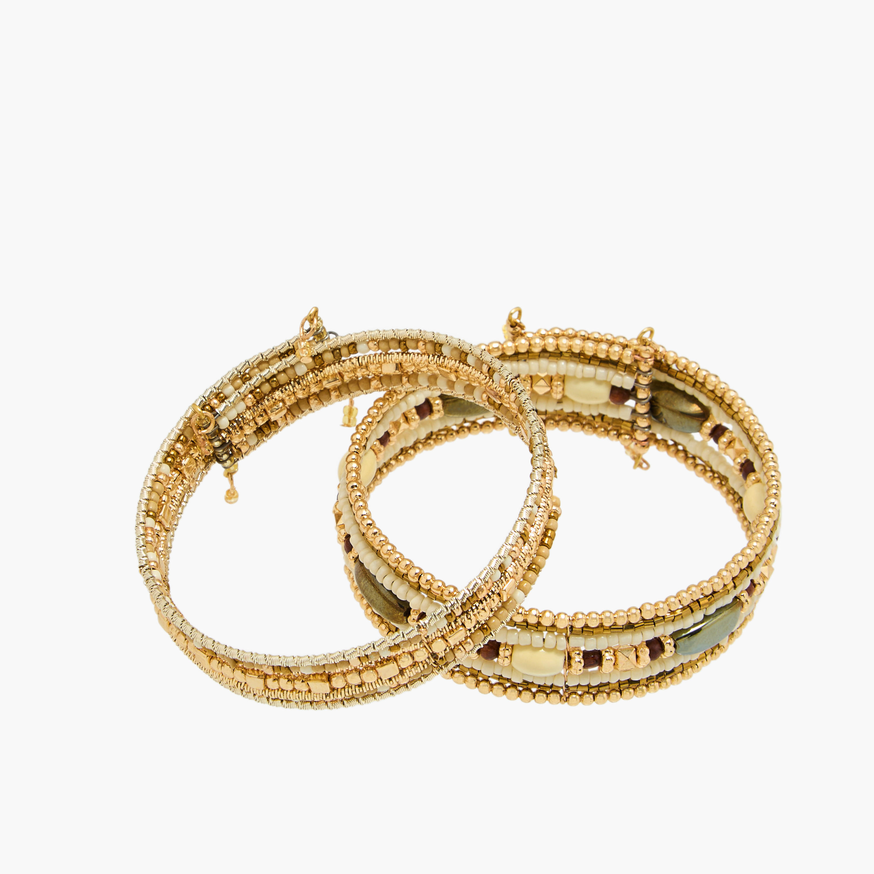أساور مزيّنة - طقم قطعتين-women-watchesandjewellery-jewellery-banglesandbracelets-image-5
