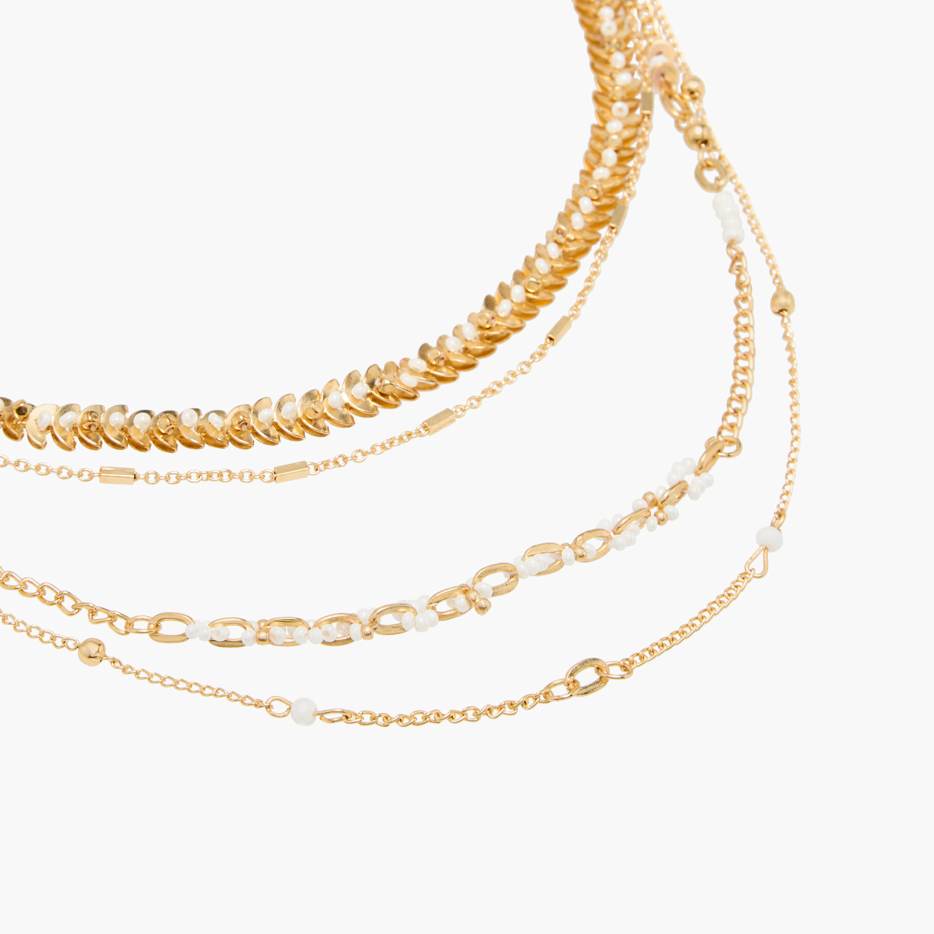 عقد طبقات مزين بمشبك إغلاق-women-watchesandjewellery-jewellery-necklacesandpendants-image-3