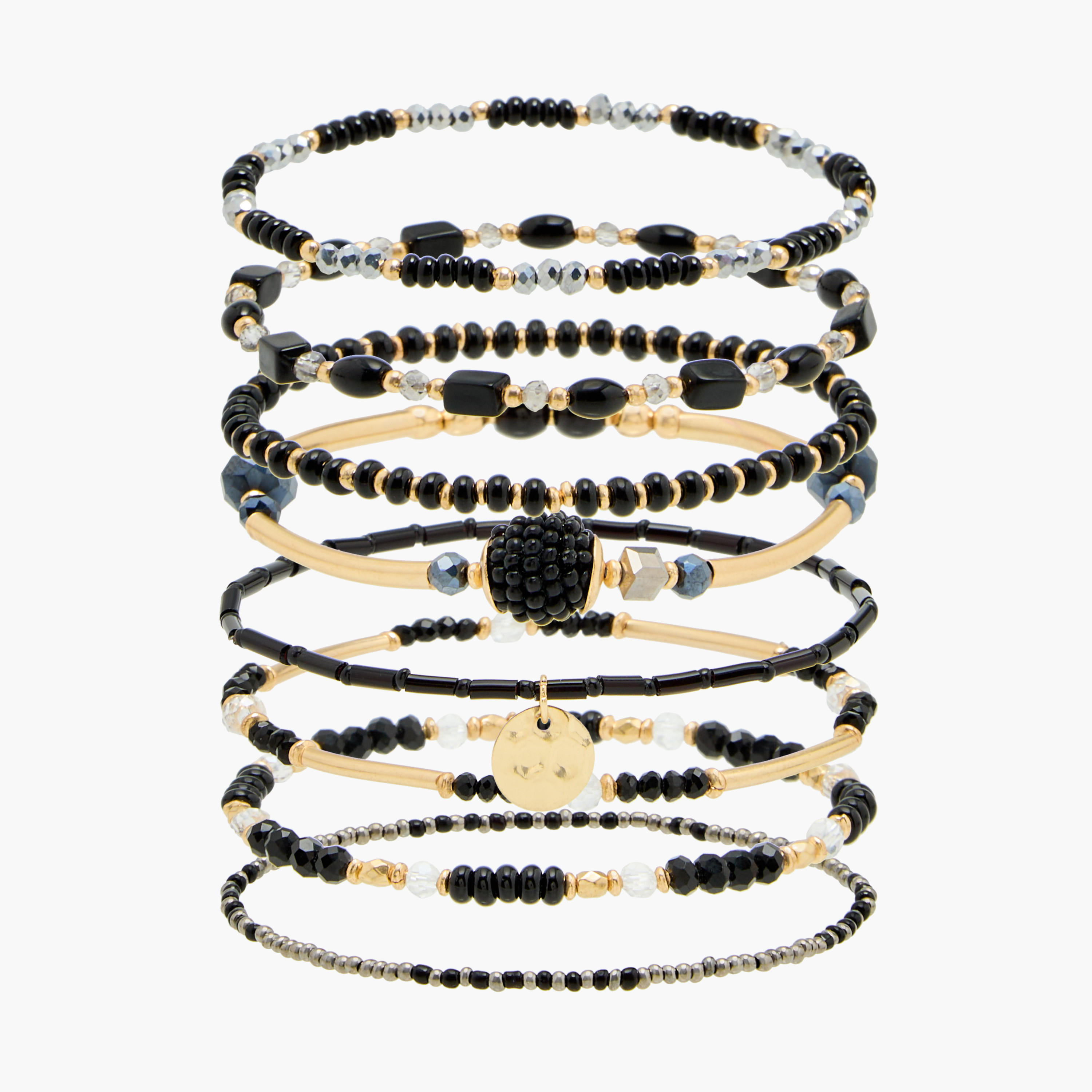 أساور مزيّنة - طقم 7 قطع-women-watchesandjewellery-jewellery-banglesandbracelets-image-10