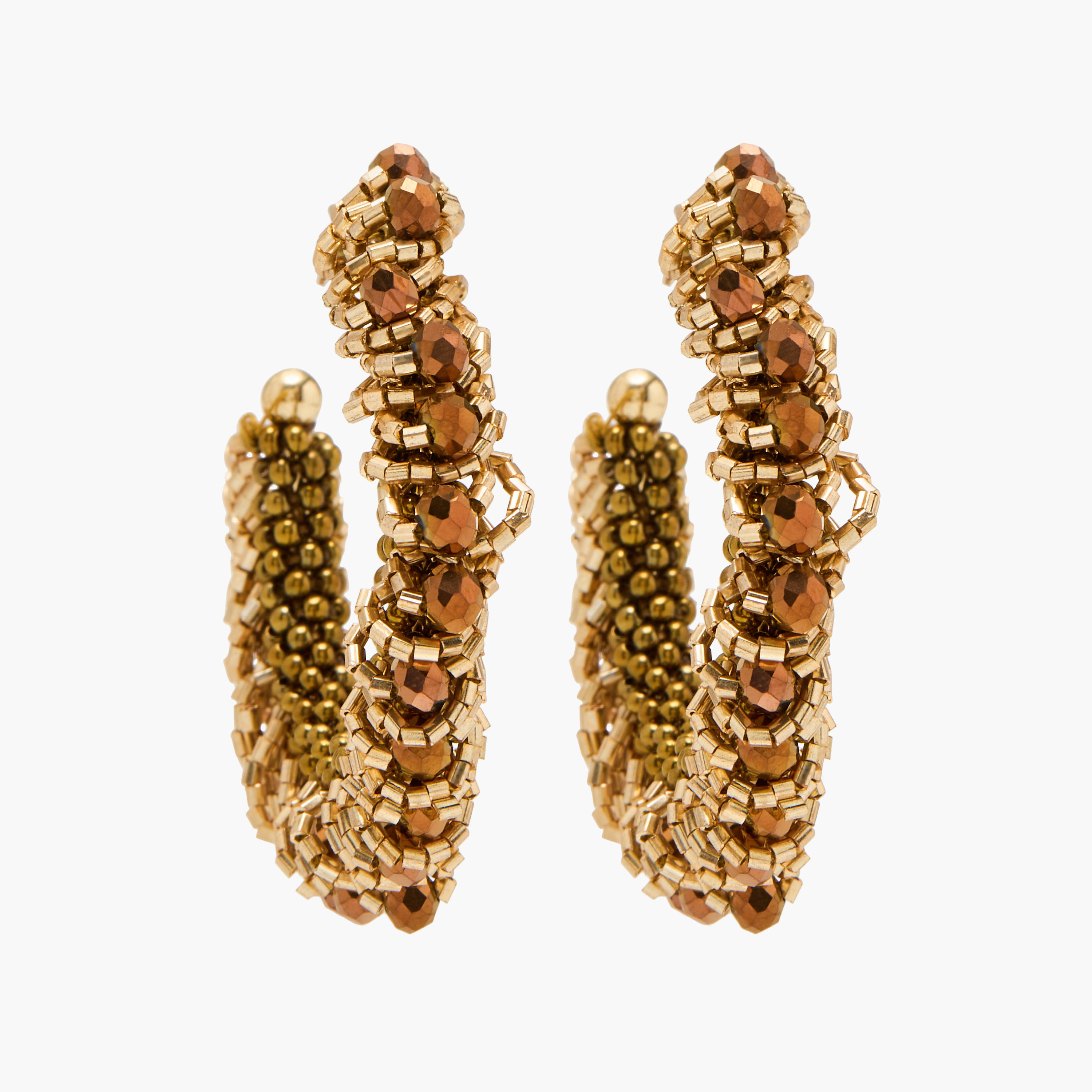 أقراط حلقية مزينة-women-watchesandjewellery-jewellery-earrings-image-1