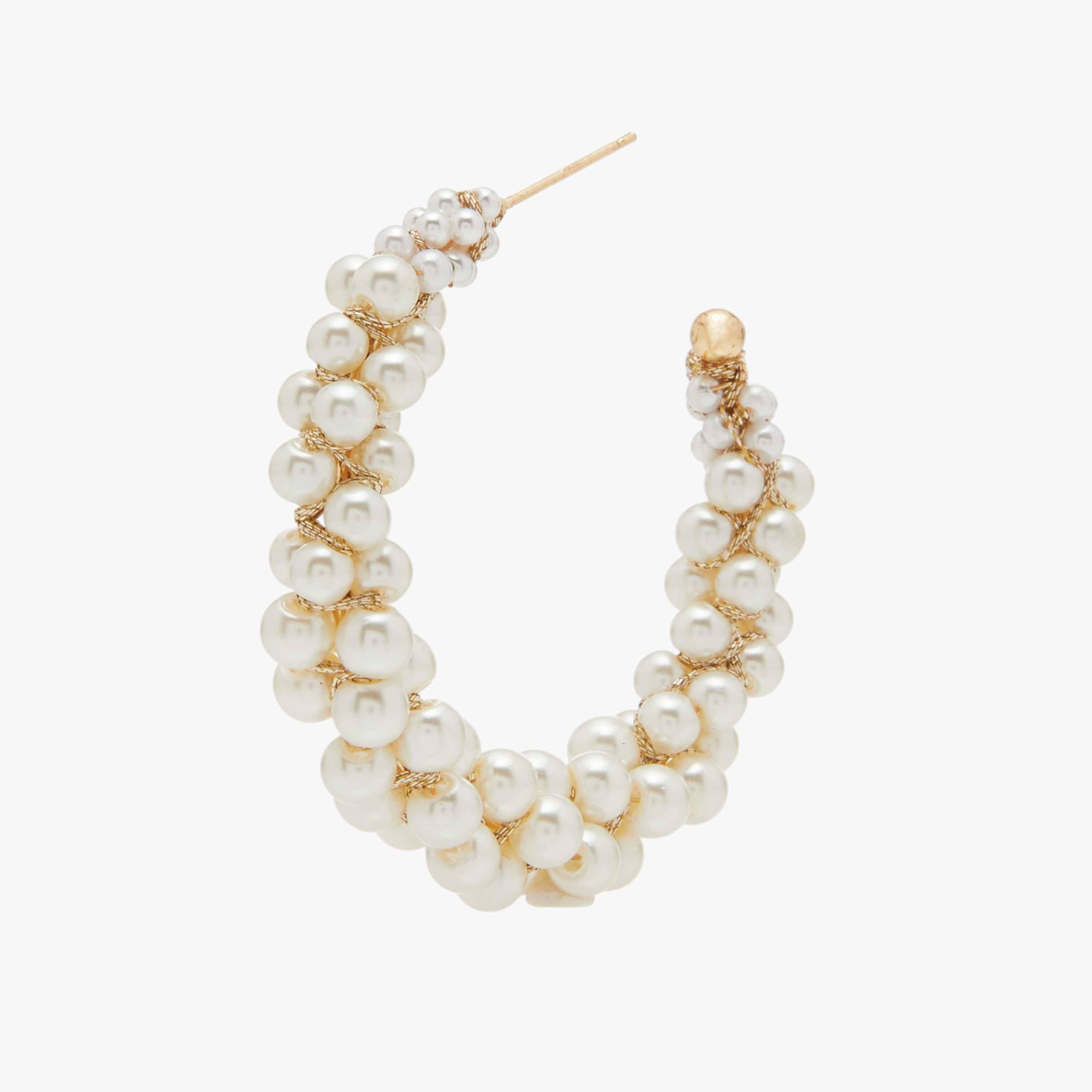 حلقان طوق مزينة باللؤلؤ بمكبس إغلاق خلفي-women-watchesandjewellery-jewellery-earrings-image-4