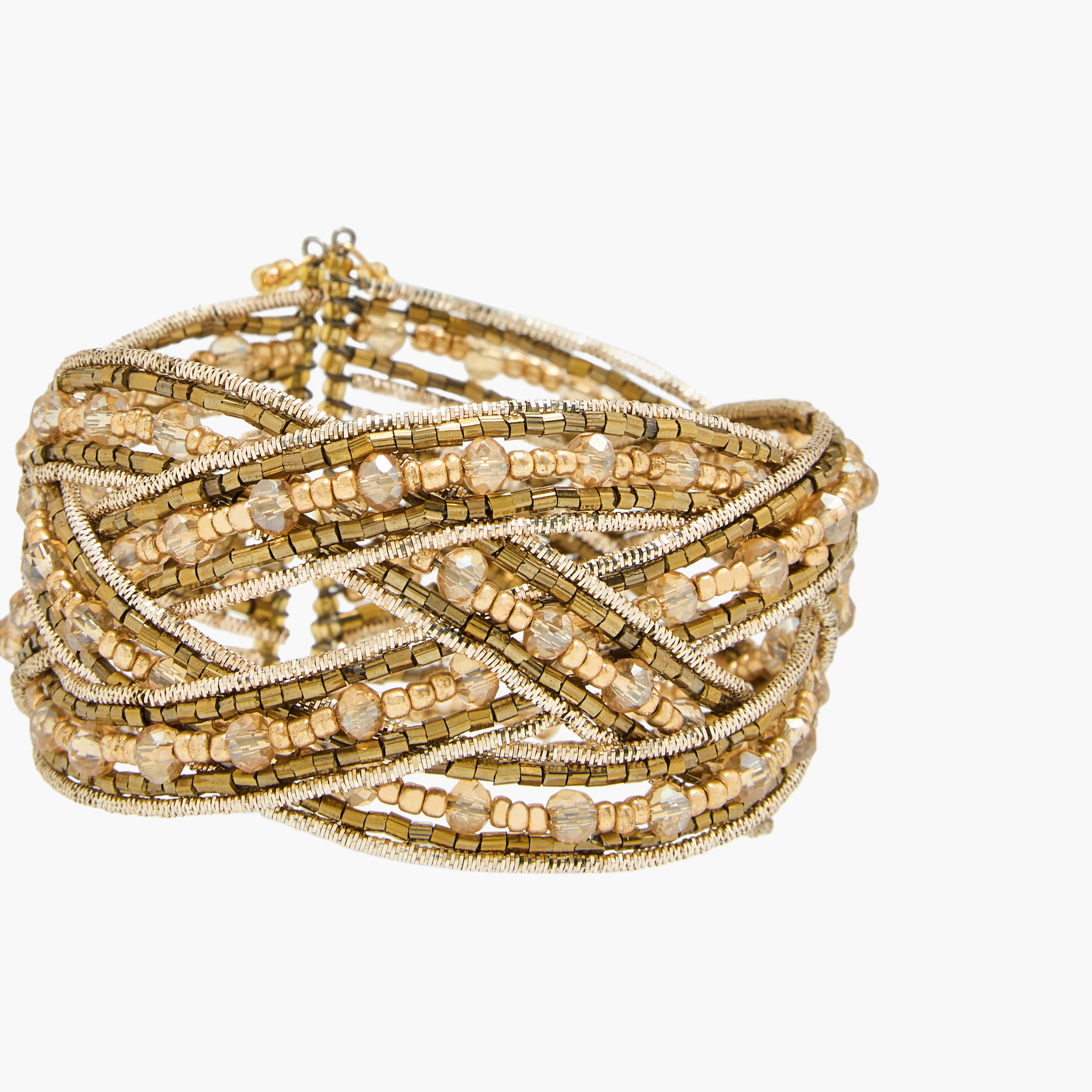 Beaded Cuff Bracelet-women-watchesandjewellery-jewellery-banglesandbracelets-image-4