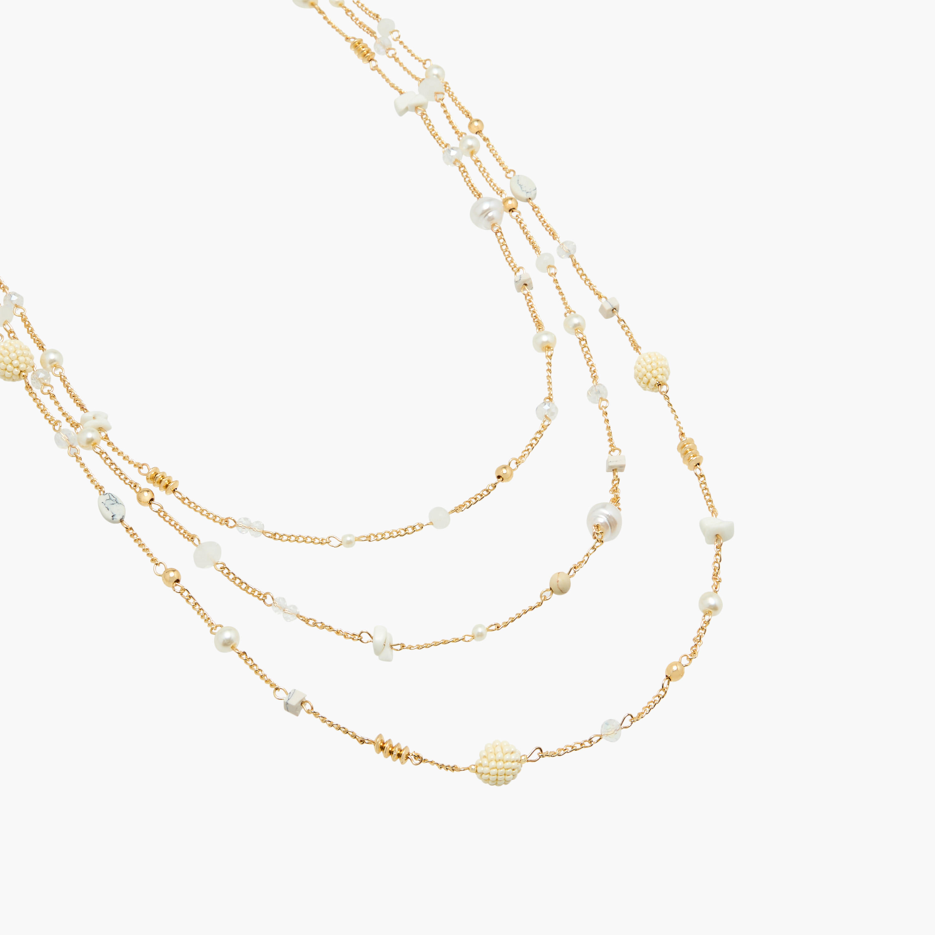 عقد طبقات مزين بمشبك إغلاق-women-watchesandjewellery-jewellery-necklacesandpendants-image-4