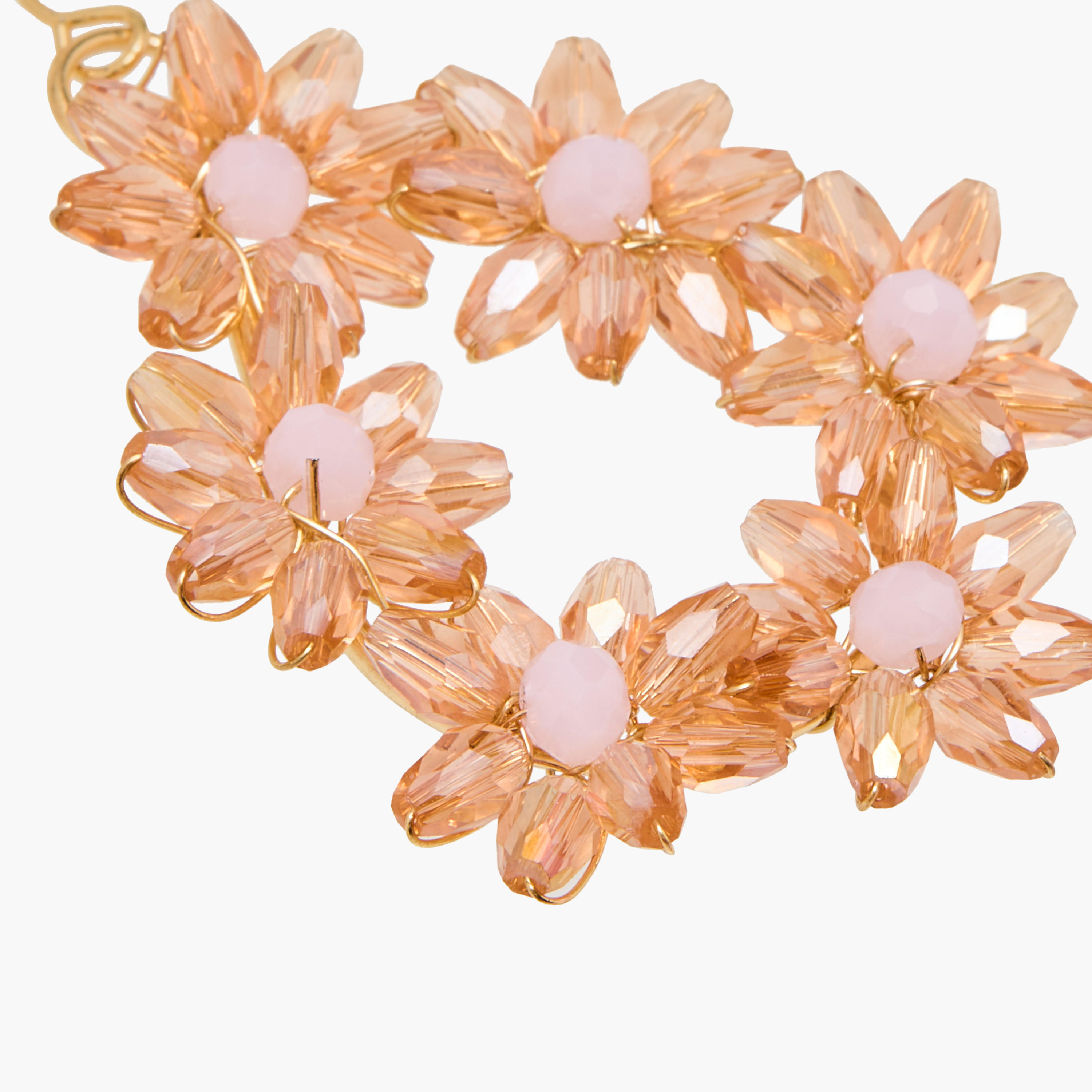 حلق متدلي مزين بخطاف -women-watchesandjewellery-jewellery-earrings-image-1