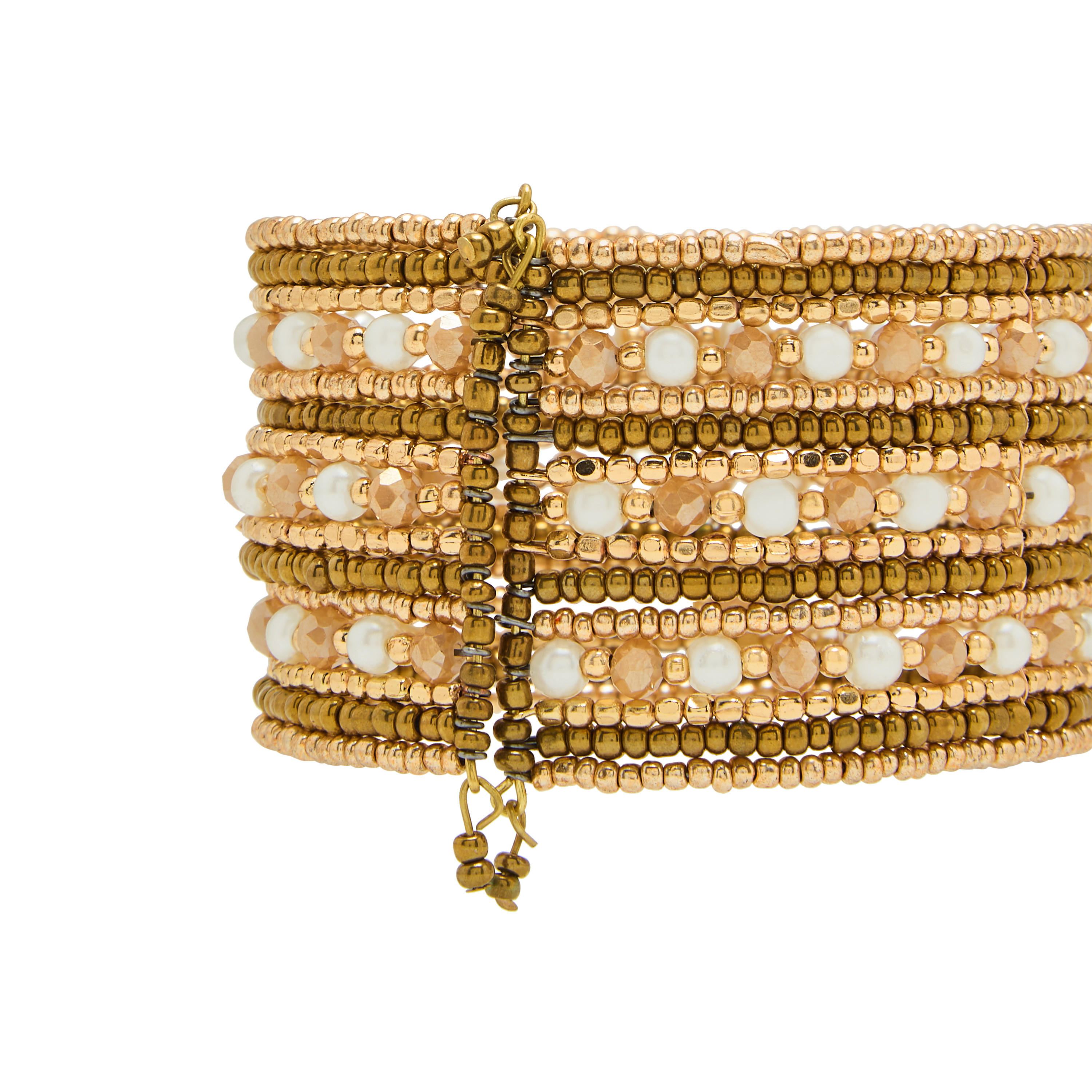 Bead Embellished Cuff Bracelet-women-watchesandjewellery-jewellery-banglesandbracelets-image-5