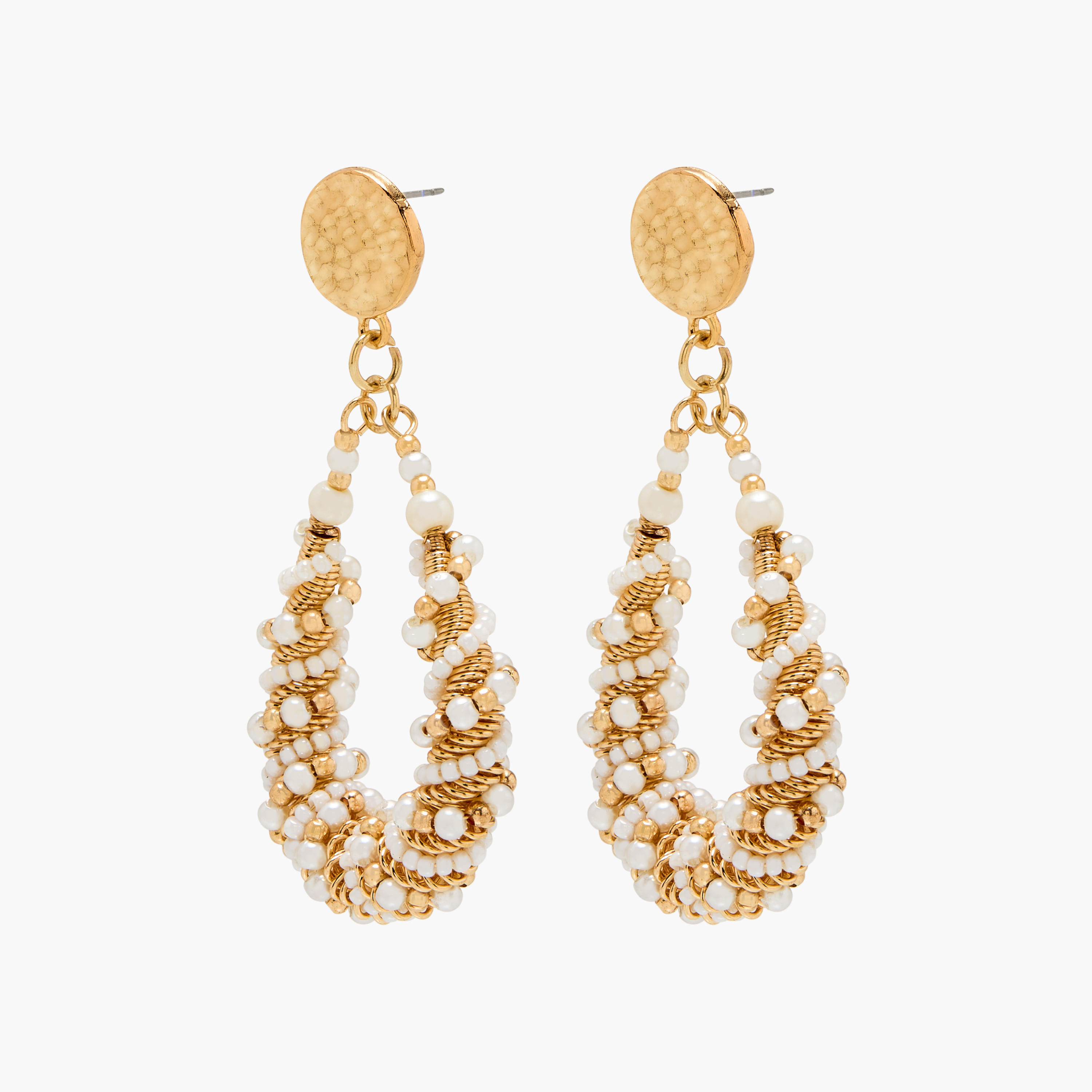 حلقان متدليّة مزيّنة بمكبس إغلاق خلفي-women-watchesandjewellery-jewellery-earrings-image-3
