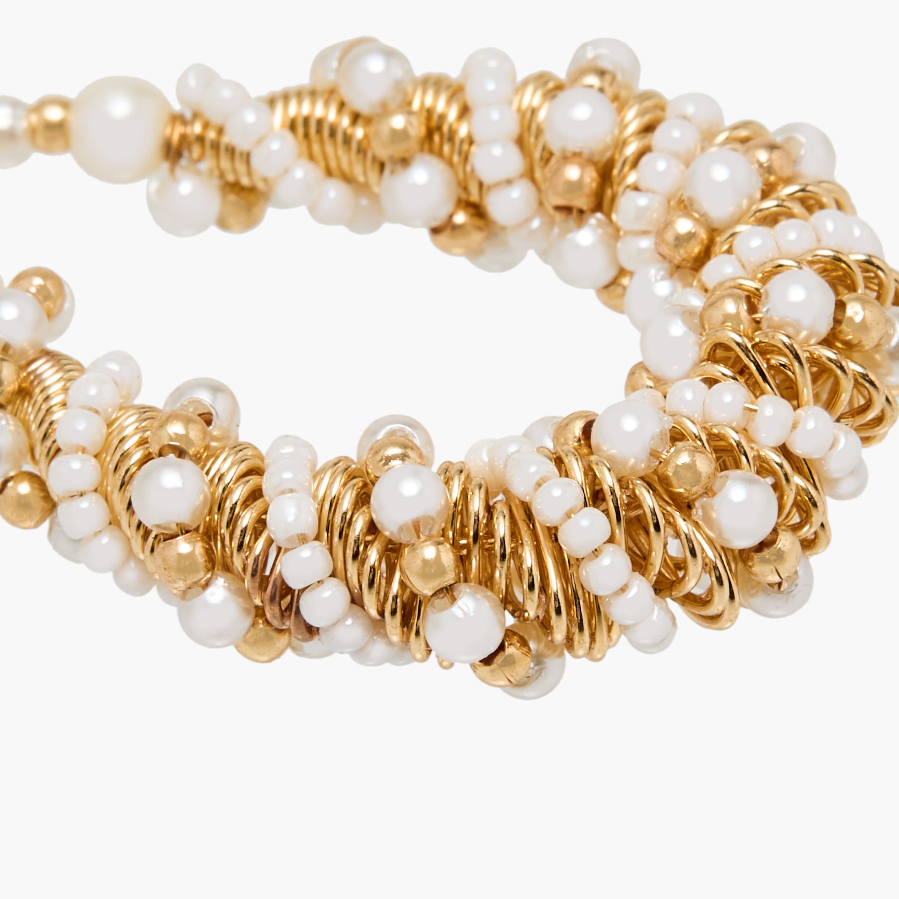 حلقان متدليّة مزيّنة بمكبس إغلاق خلفي-women-watchesandjewellery-jewellery-earrings-image-5
