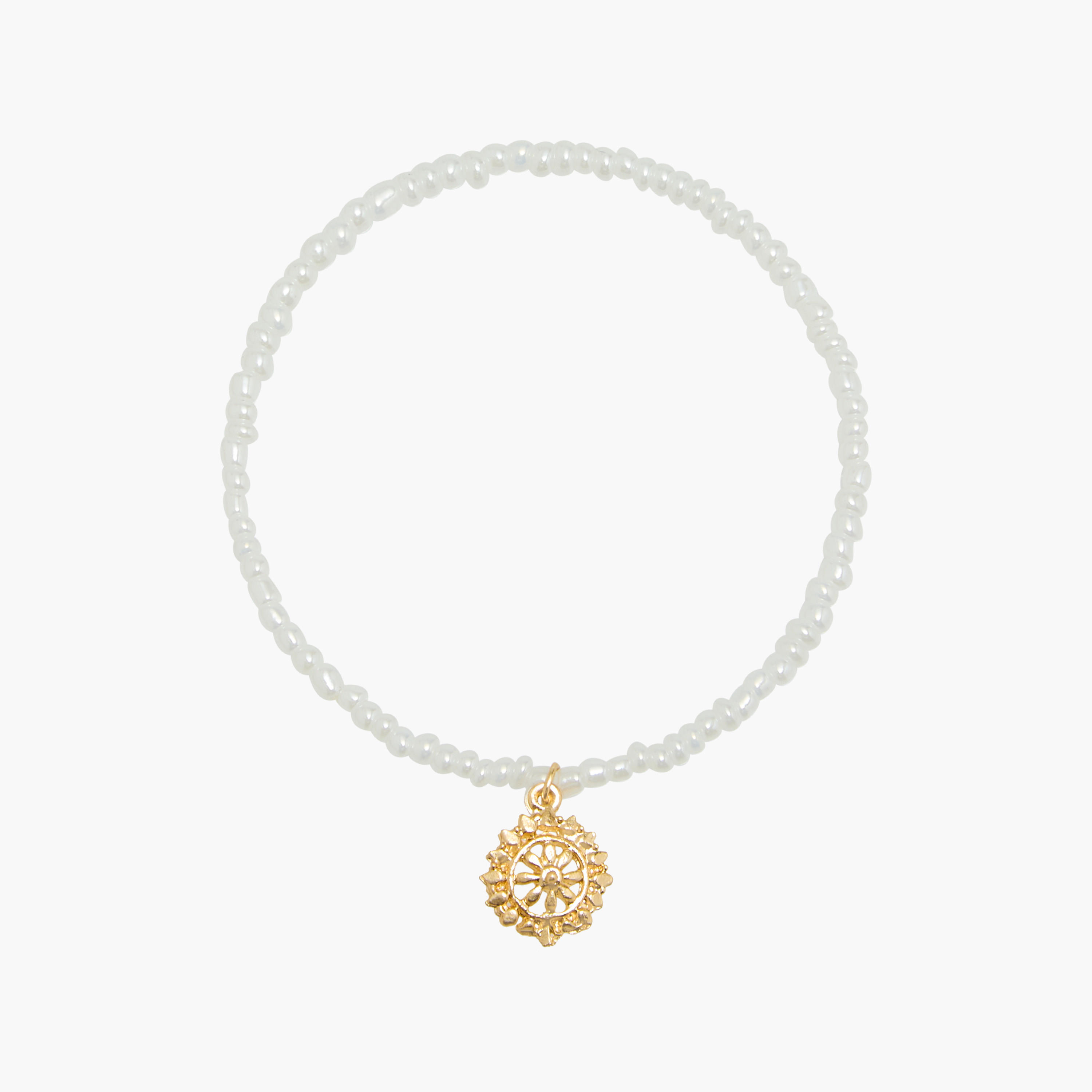 طقم أساور مزينة - 9 قطع-women-watchesandjewellery-jewellery-banglesandbracelets-image-3