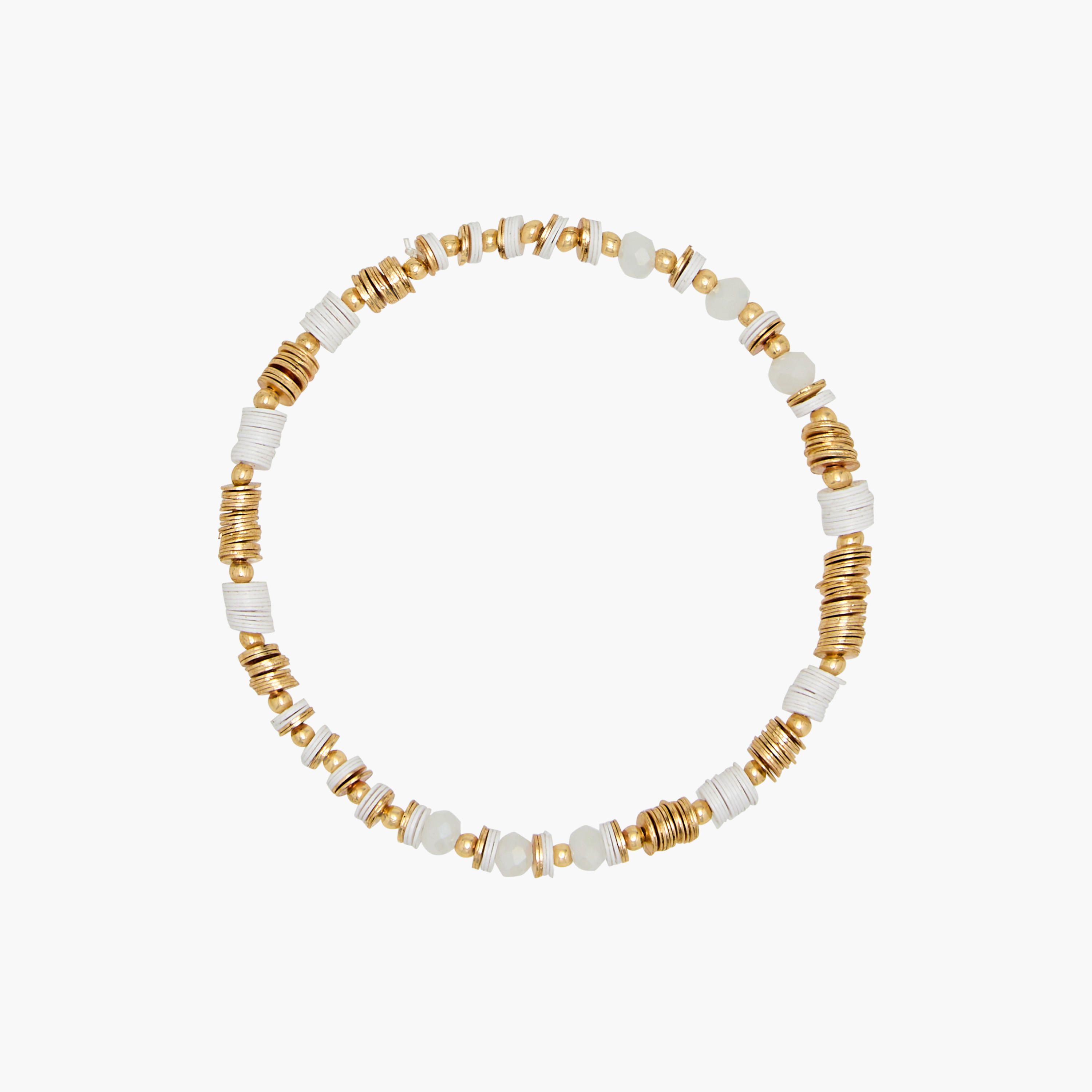 طقم أساور مزينة - 9 قطع-women-watchesandjewellery-jewellery-banglesandbracelets-image-9