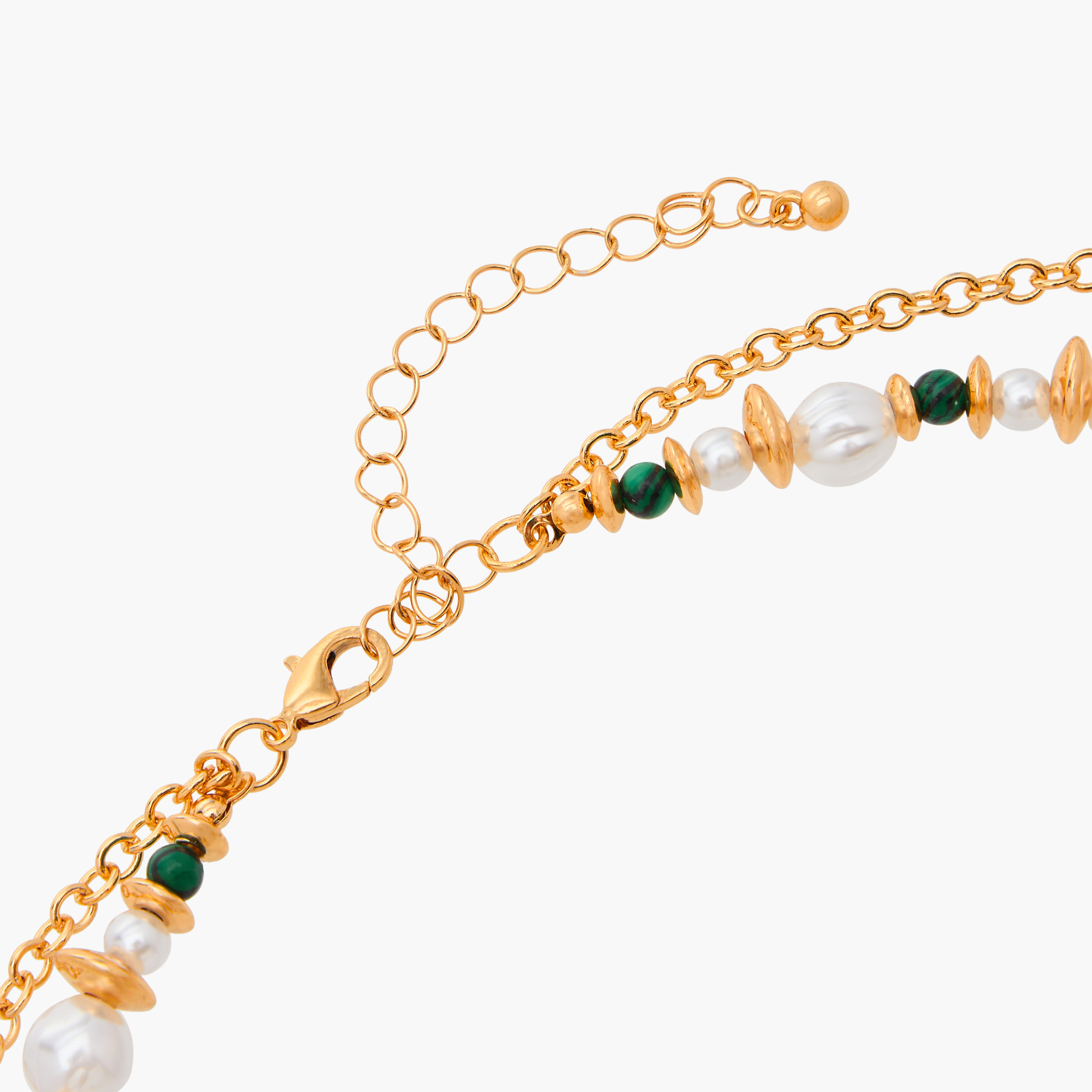 عقد مزين بطبقات ومشبك إغلاق-women-watchesandjewellery-jewellery-necklacesandpendants-image-4