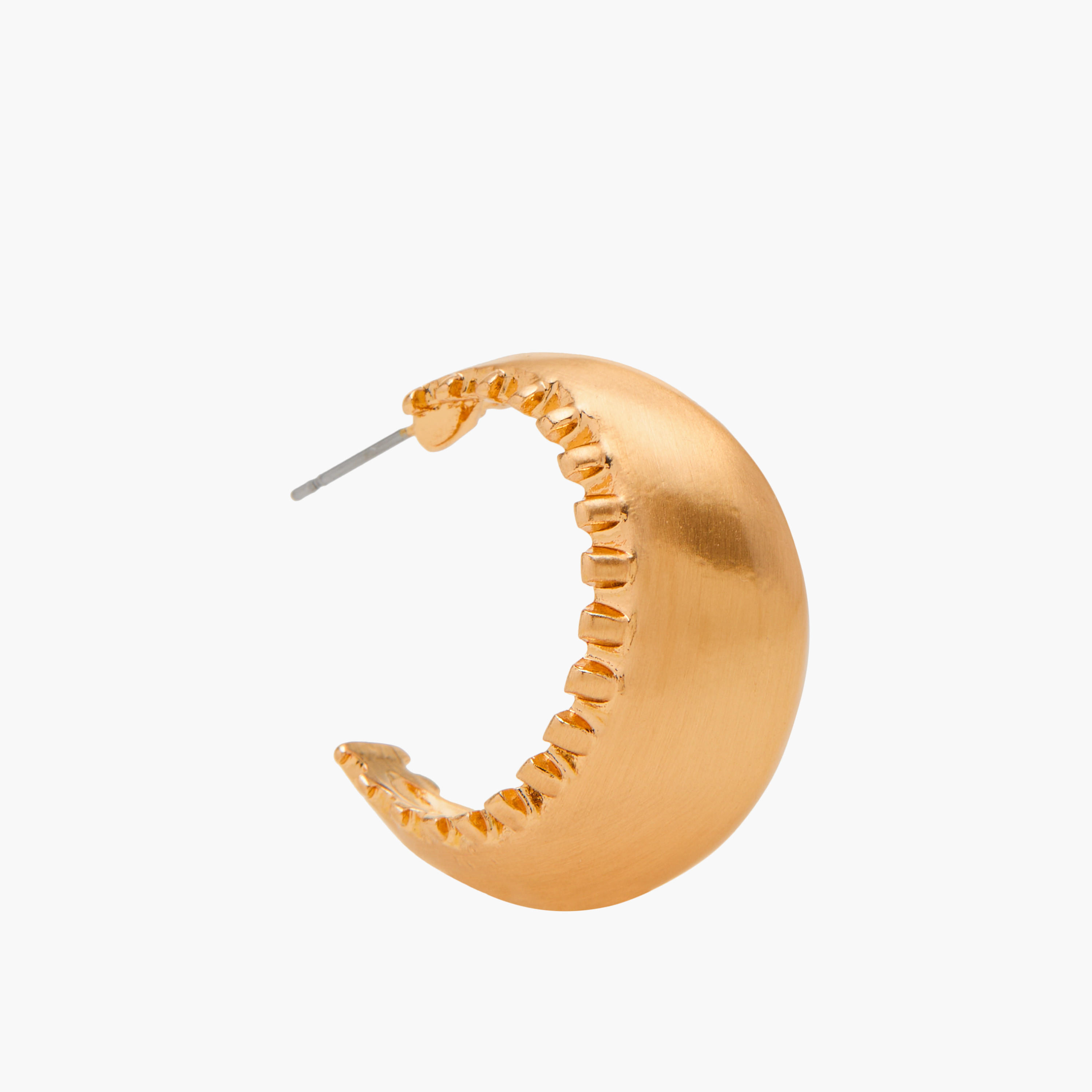 حلقان طوق متنوعة بمكبس إغلاق خلفي - طقم من قطعتين -women-watchesandjewellery-jewellery-earrings-image-2